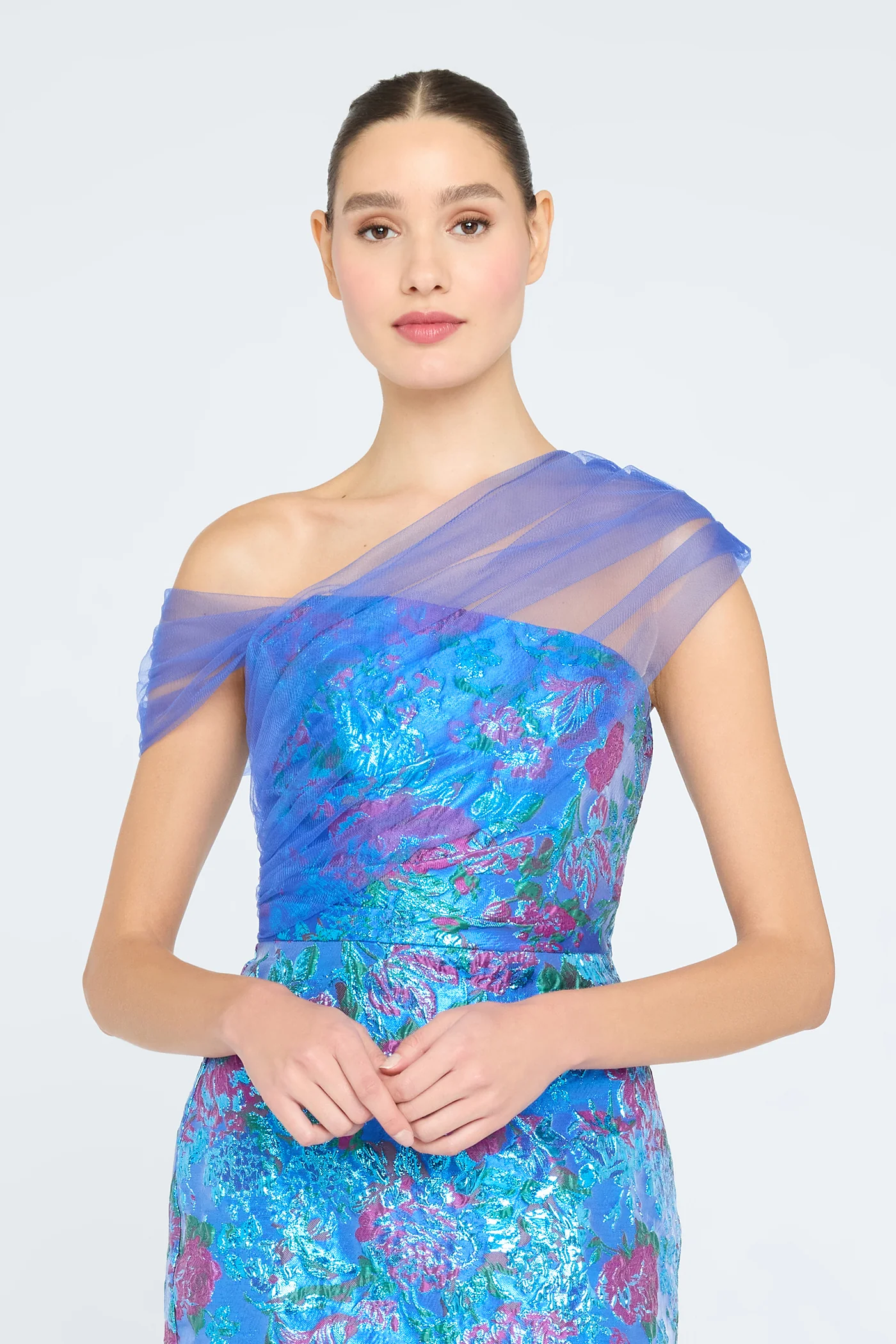 Jaylen Draped Shawl Dress - Image 4