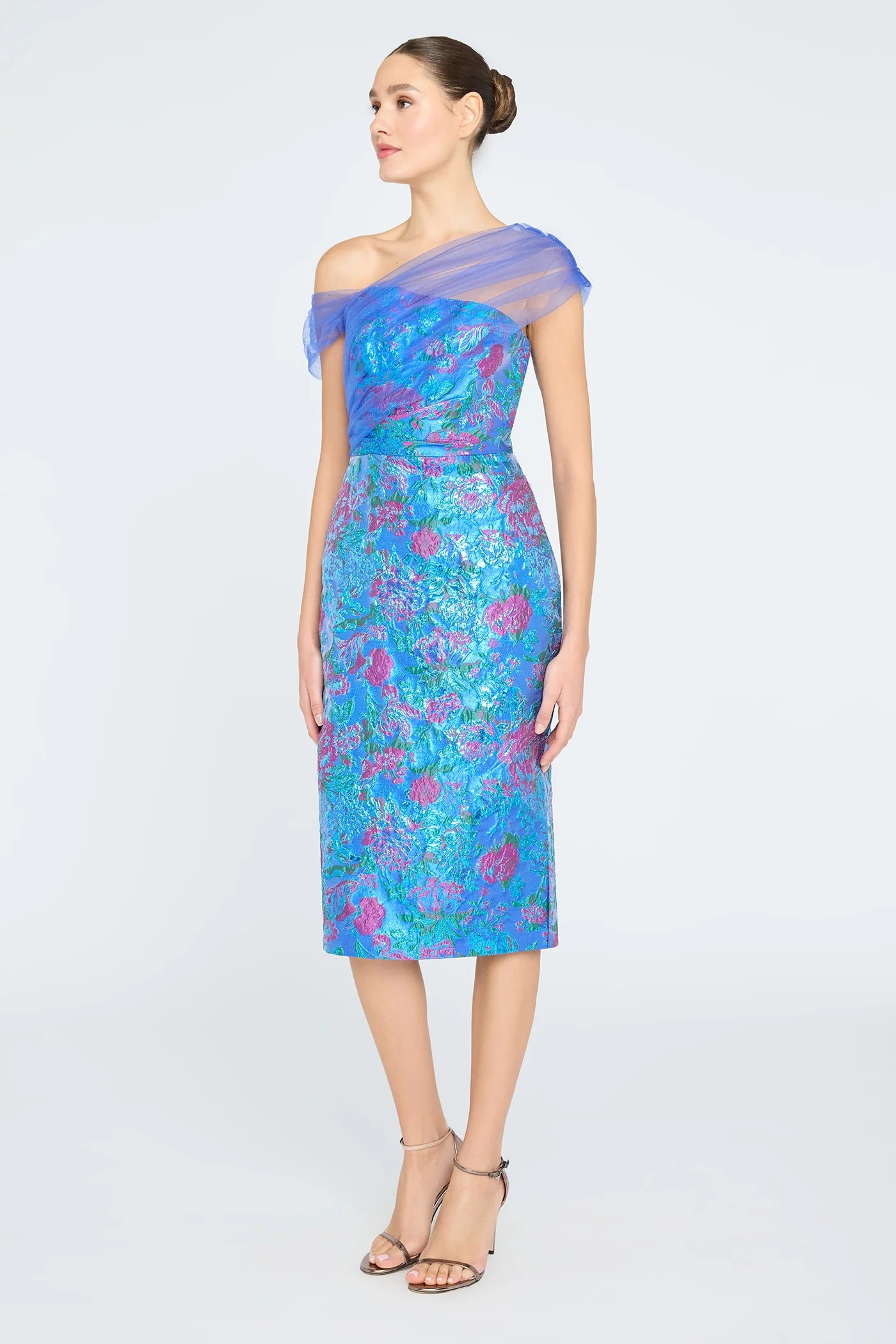 Jaylen Draped Shawl Dress - Image 6