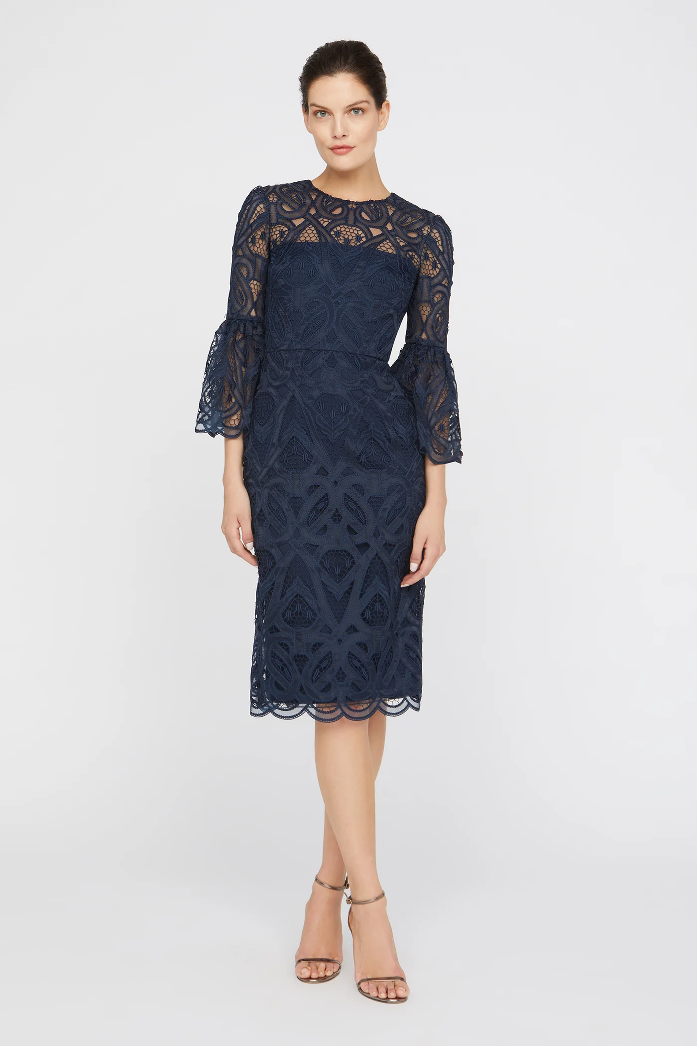 Jen Flared Sleeves Cocktail - Image 3