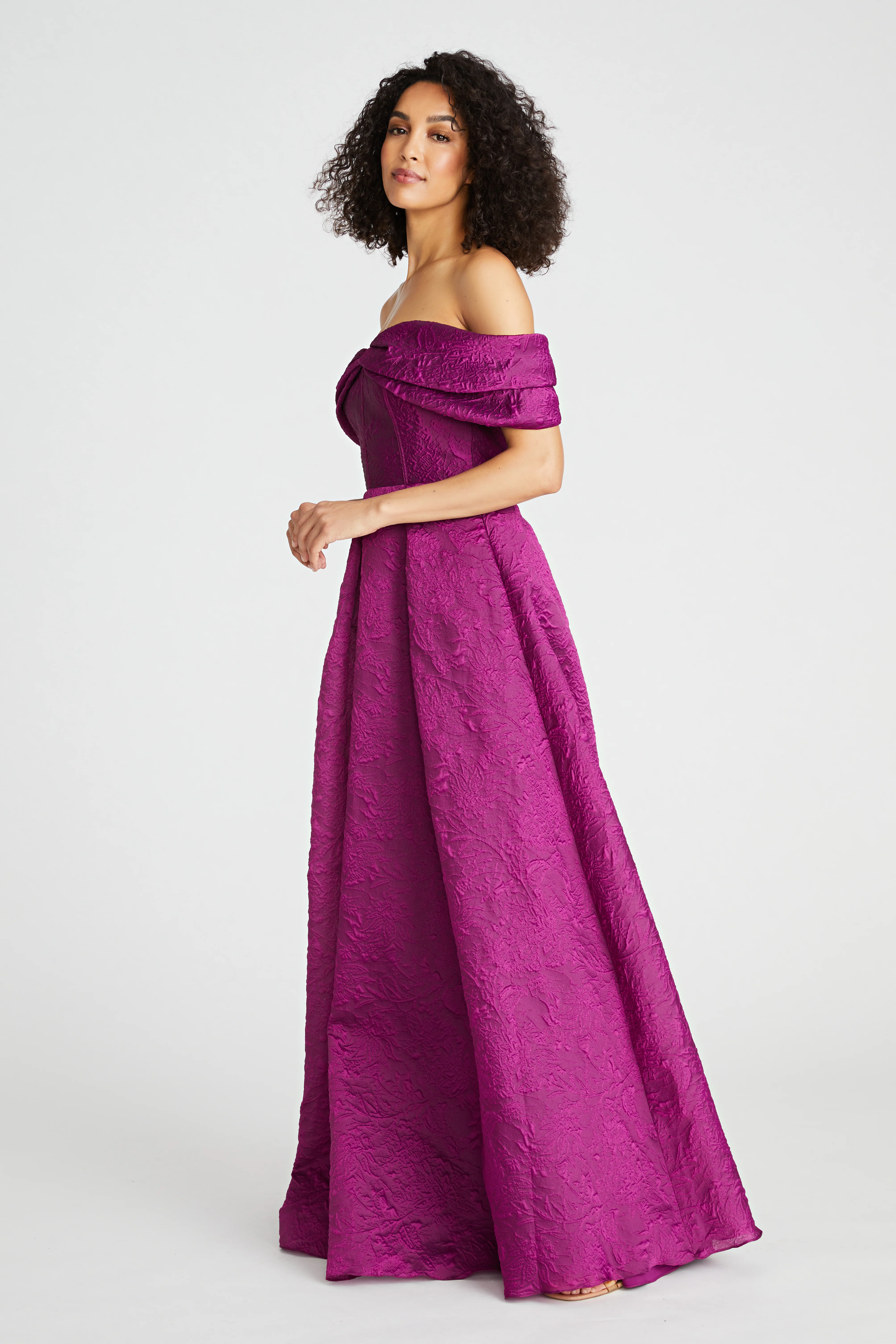 Joelle Off Shoulder Gown - Image 5