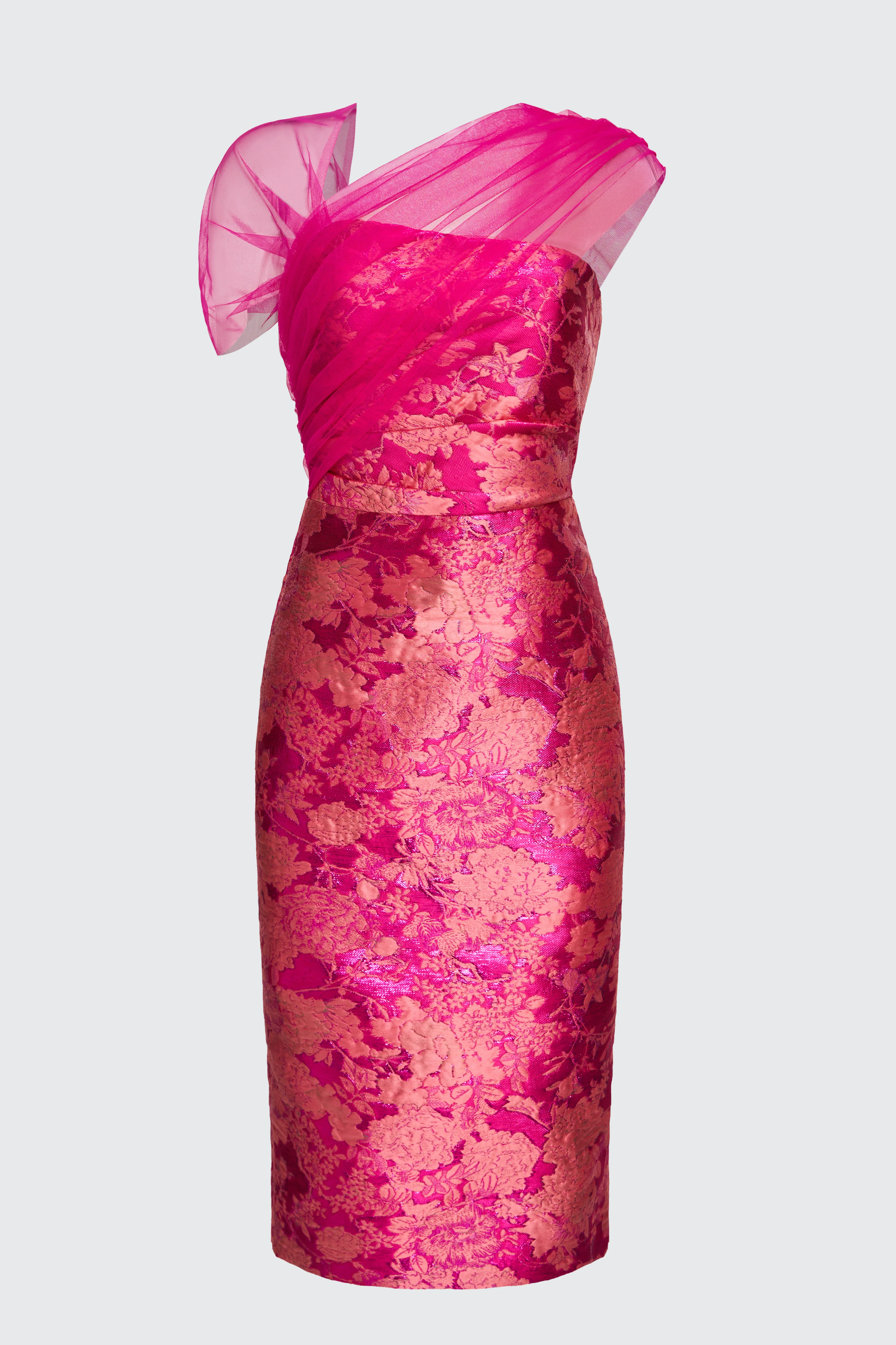 Judy Shawl Midi Dress - Image 10