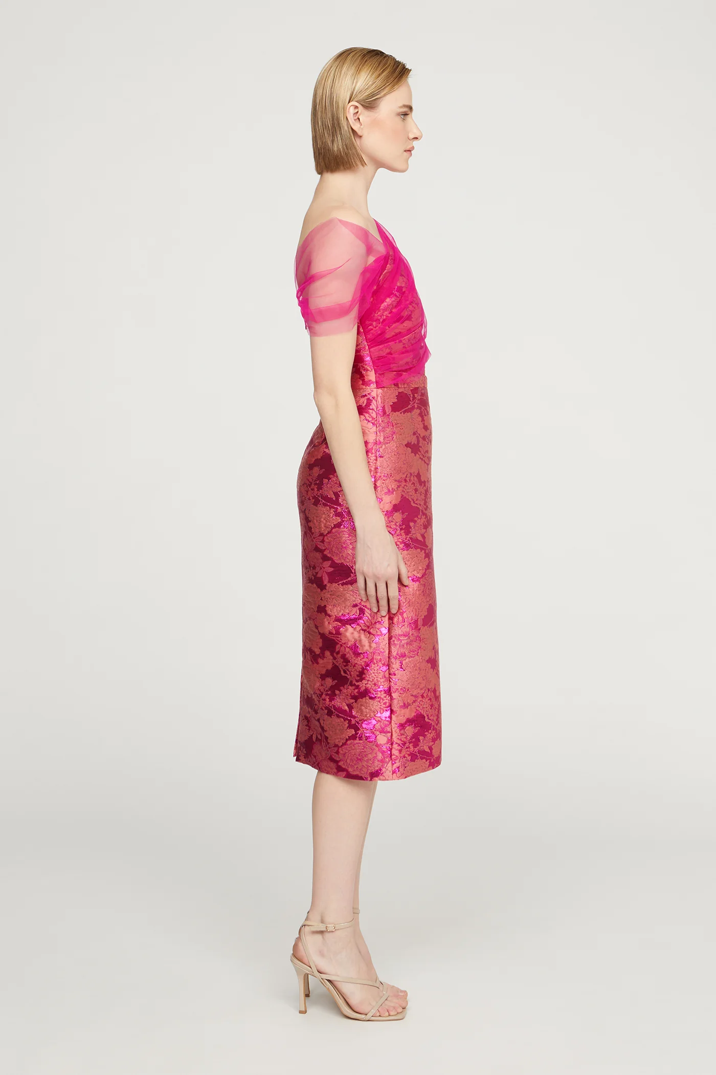 Judy Shawl Midi Dress - Image 6