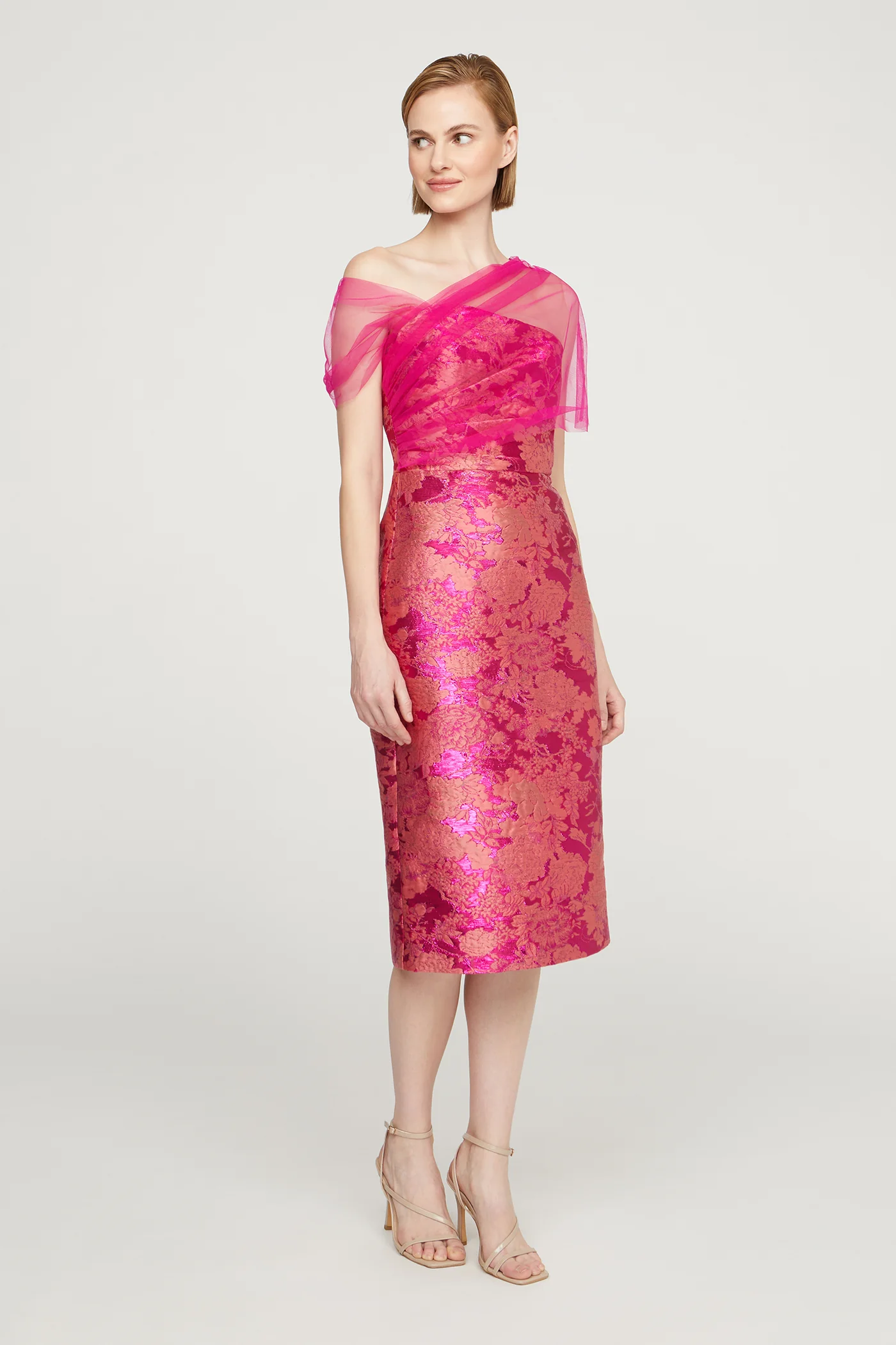 Judy Shawl Midi Dress - Image 8
