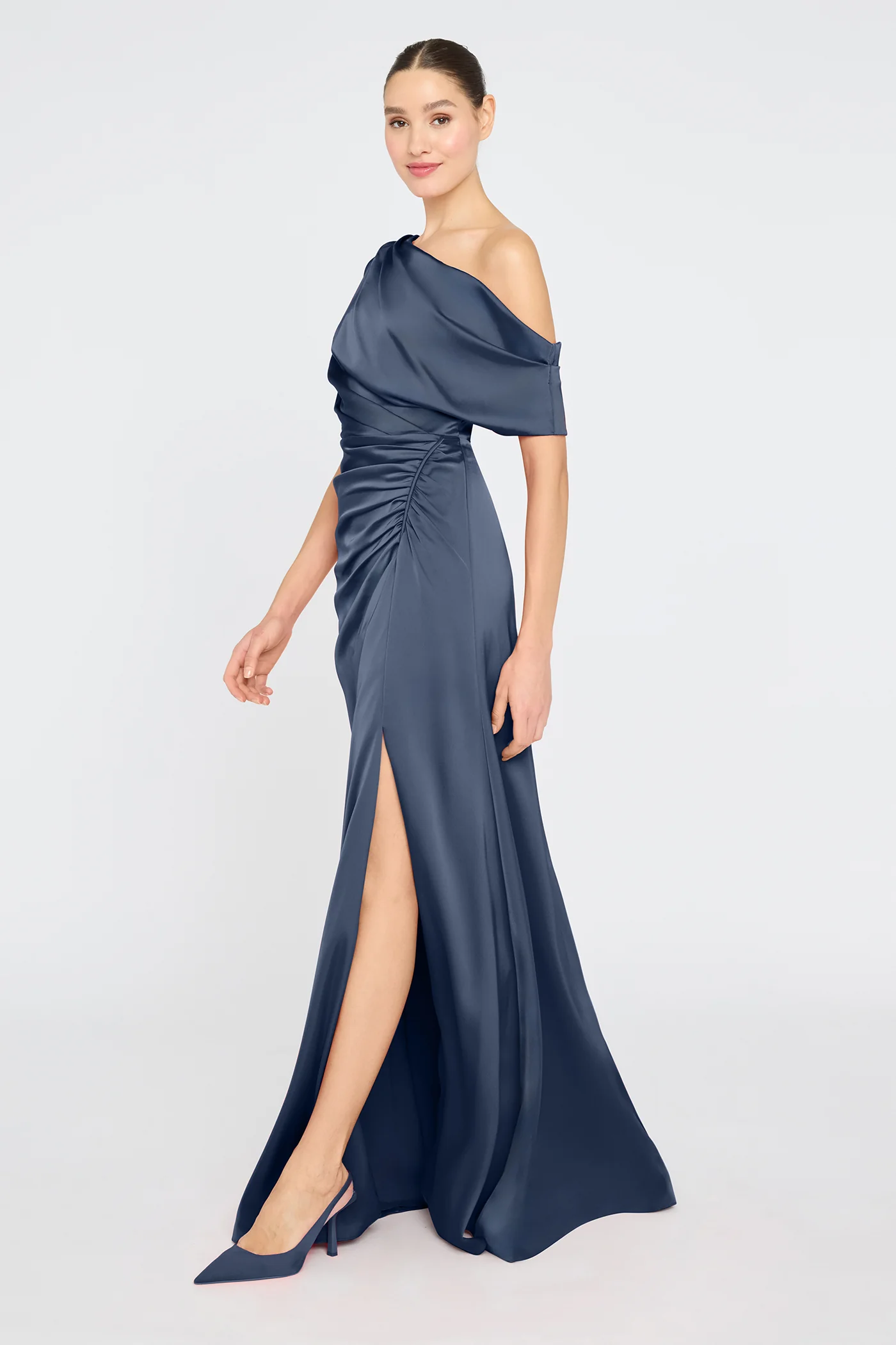 Kacey Asymmetrical Gown - Image 3