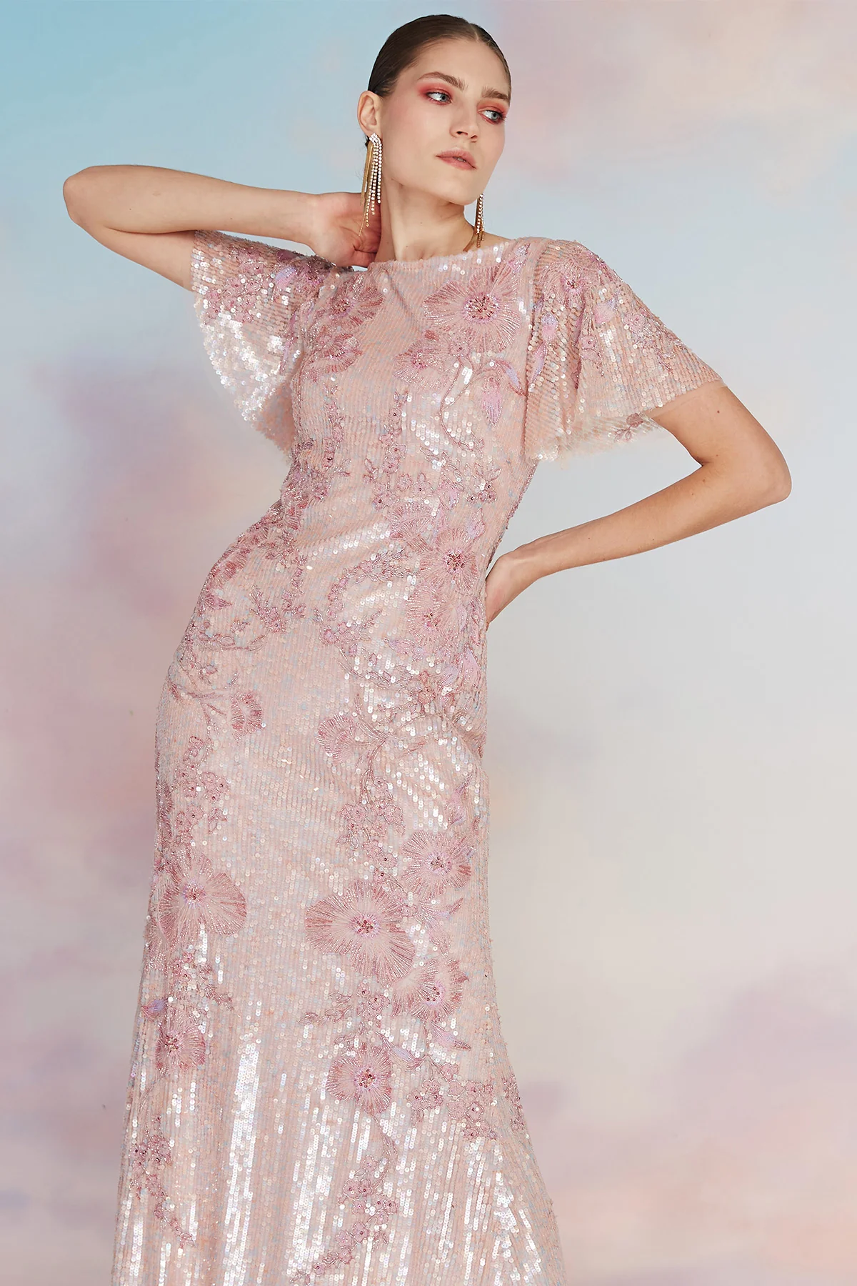 Katya Beaded Gown - Image 3