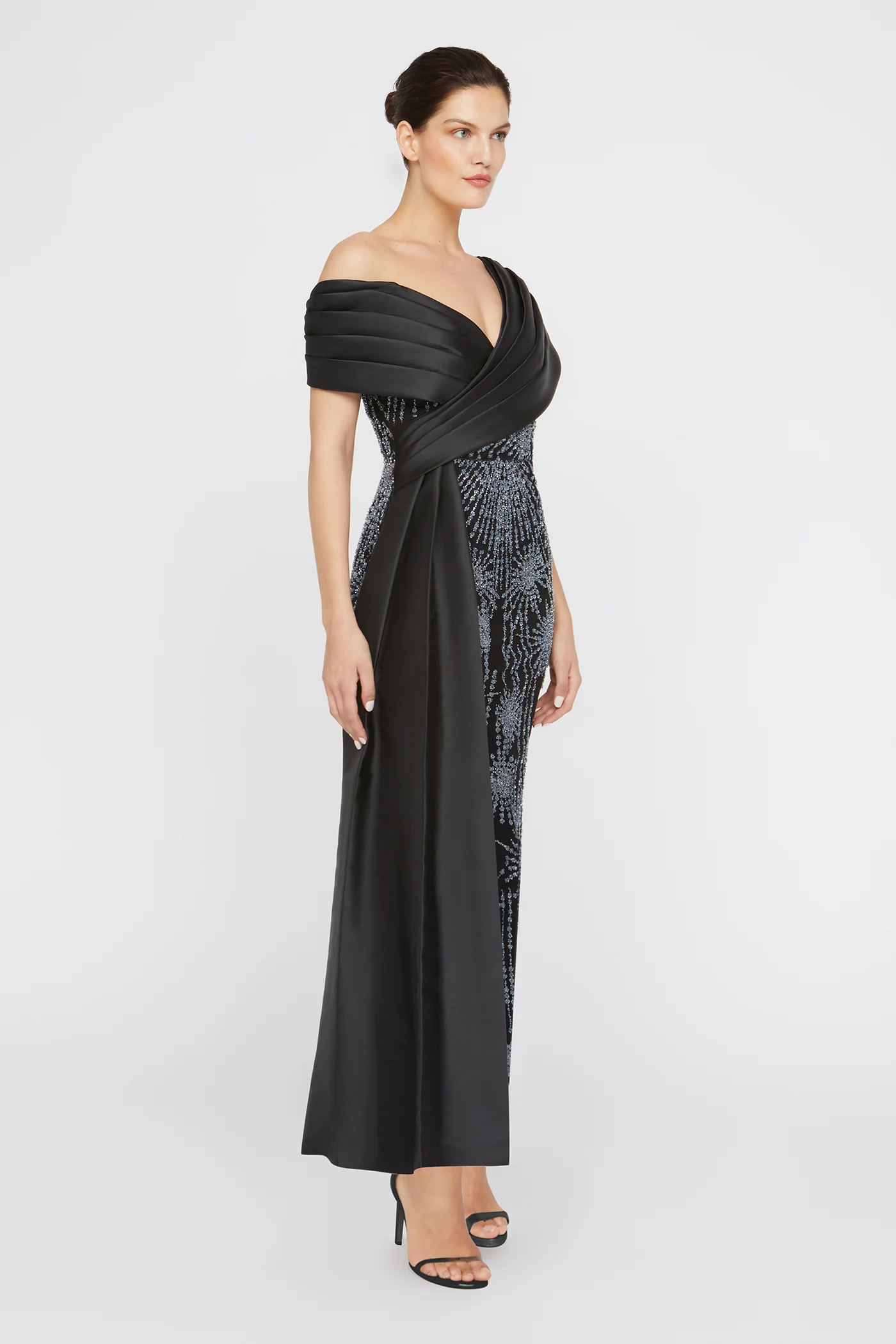 Kelly Beaded Column Dress - Image 3