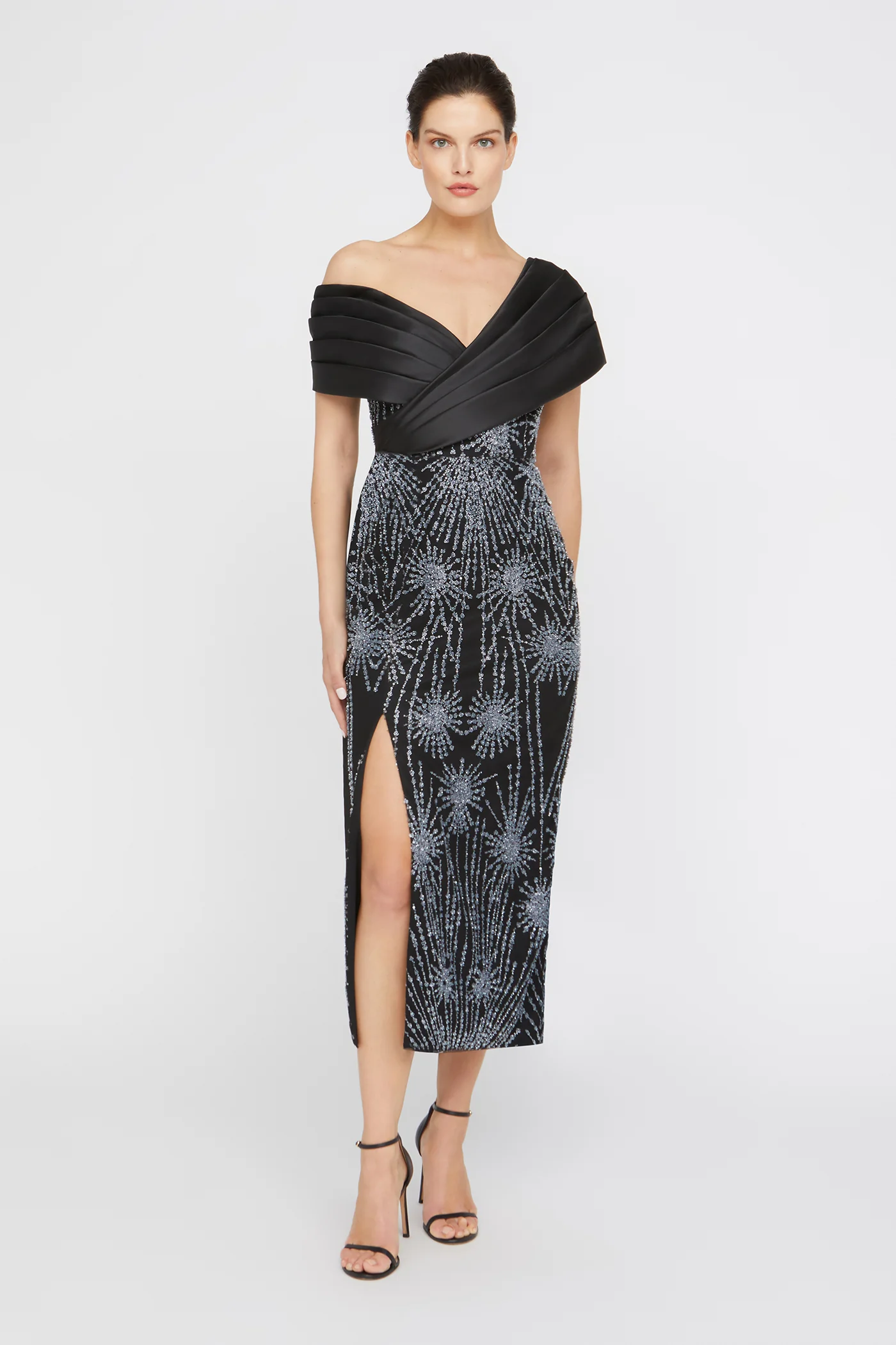Kelly Beaded Column Dress - Image 7
