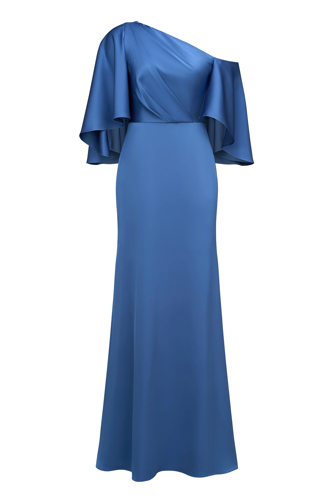 Kia Cape Fit And Flare Gown - Image 10