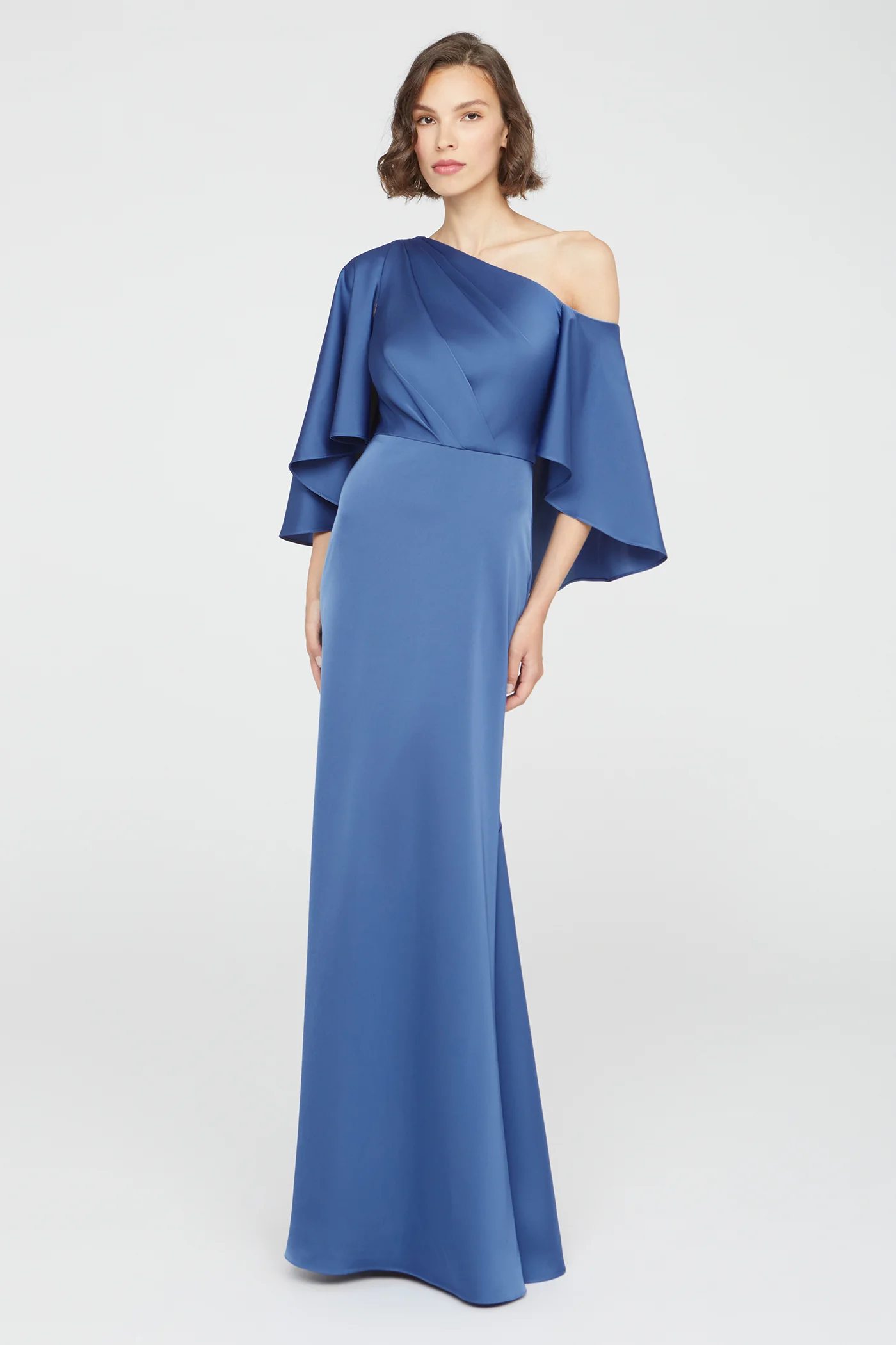 Kia Cape Fit And Flare Gown - Image 3