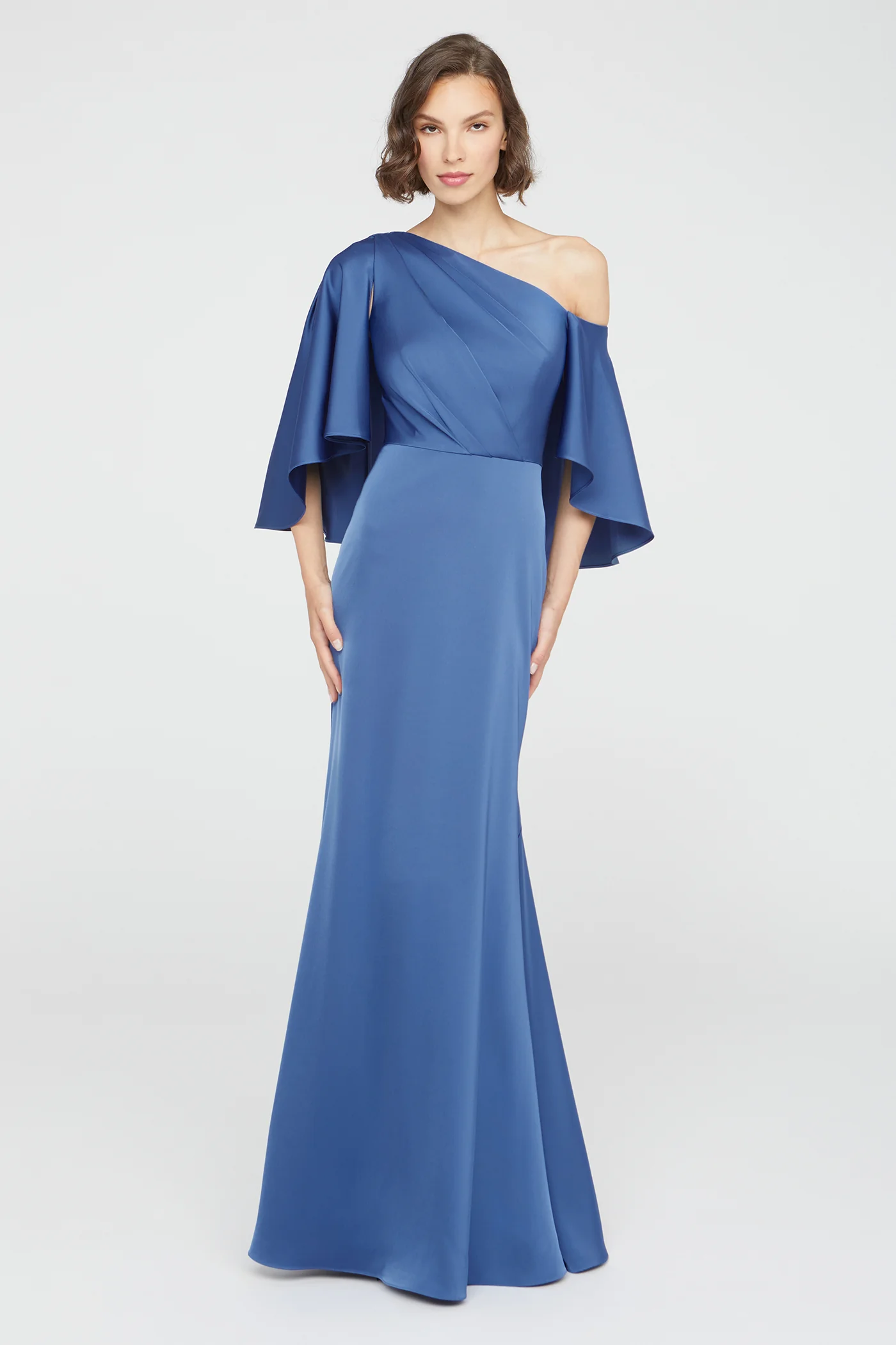 Kia Cape Fit And Flare Gown - Image 5