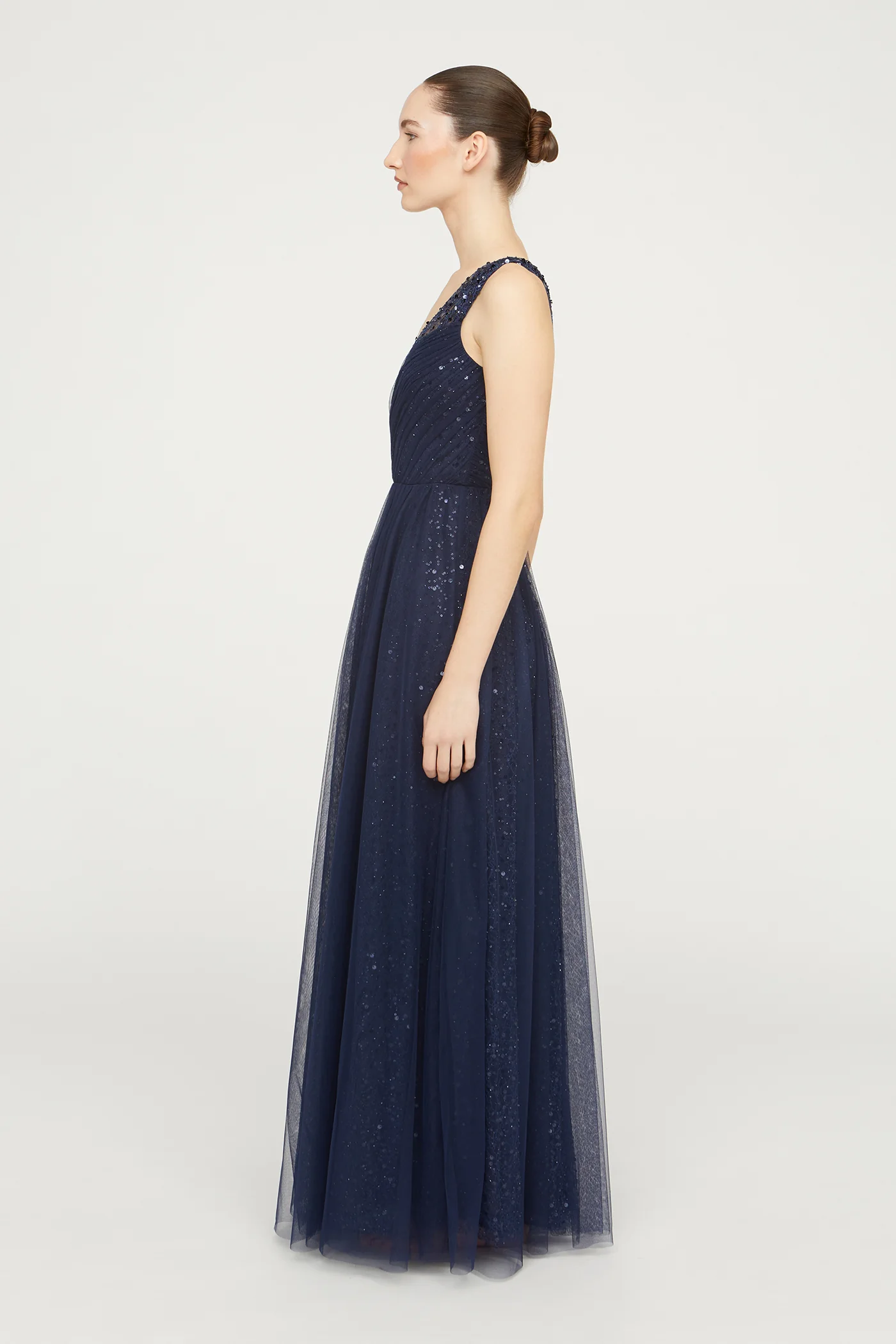 Kiana Beaded V Neck Gown - Image 6