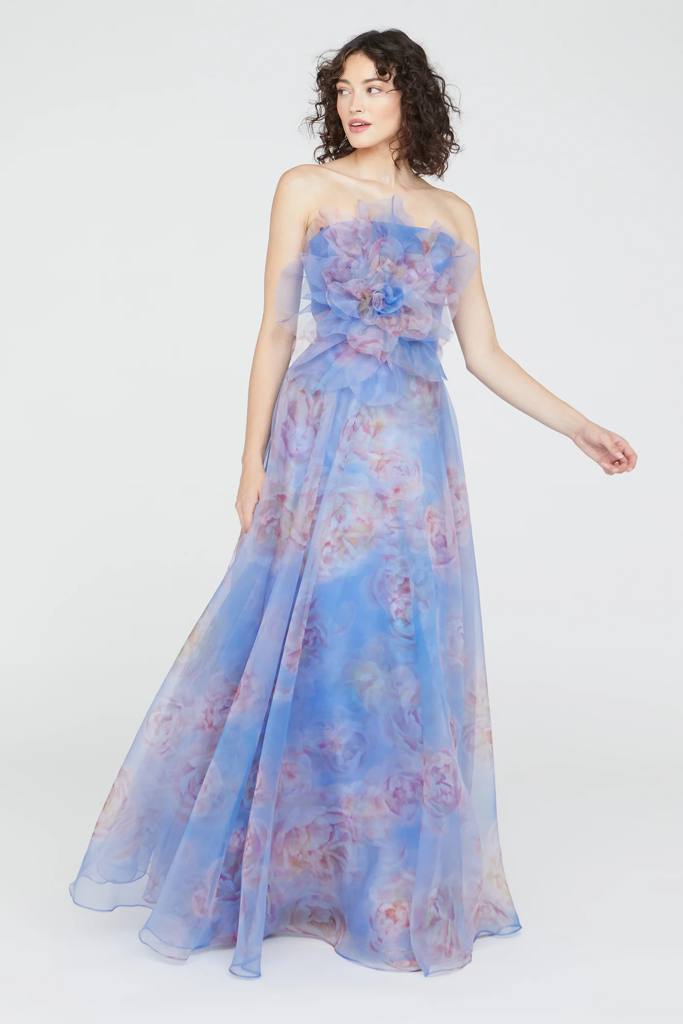 Kimberly Straples Organza Gown - Image 3