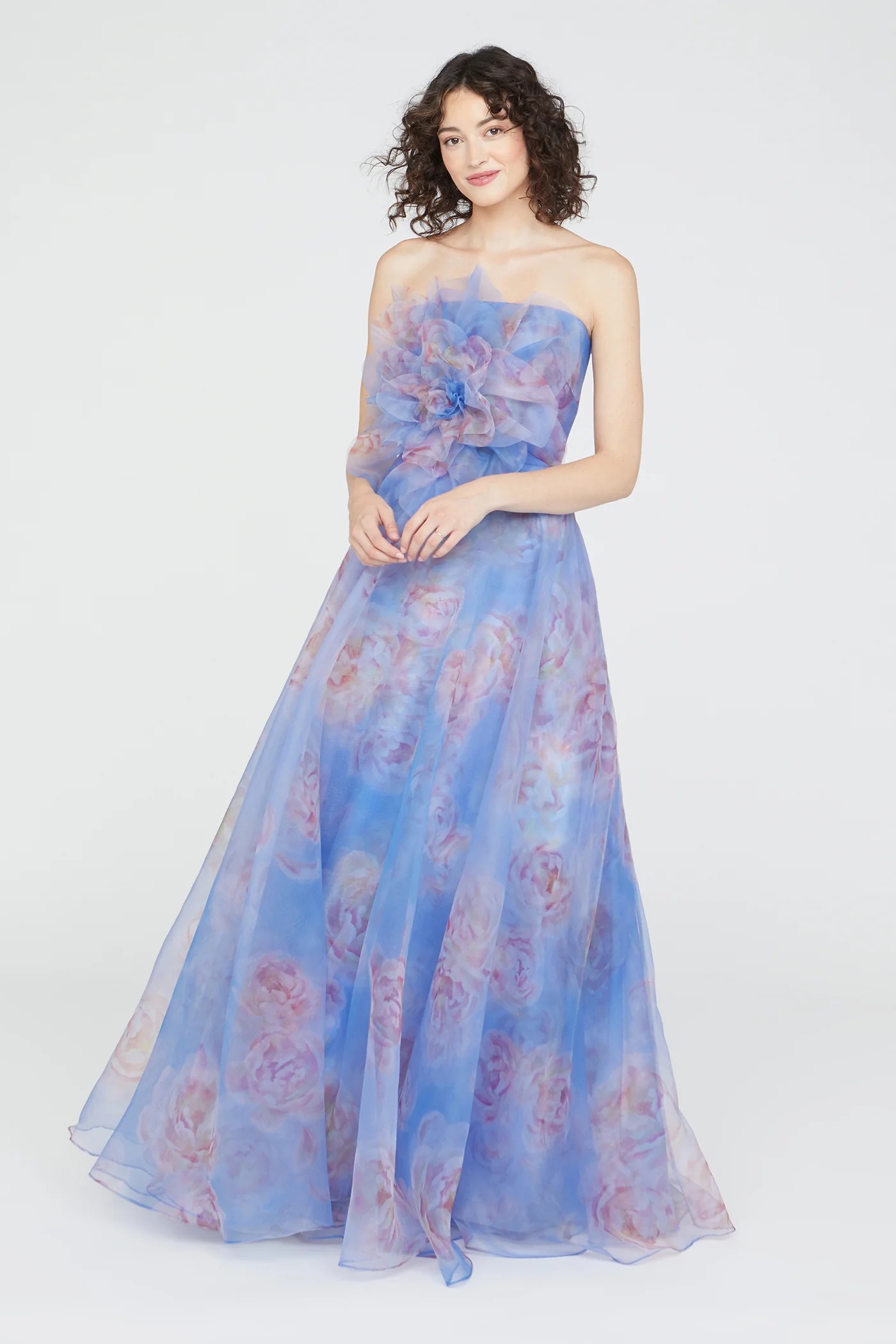 Kimberly Straples Organza Gown - Image 5