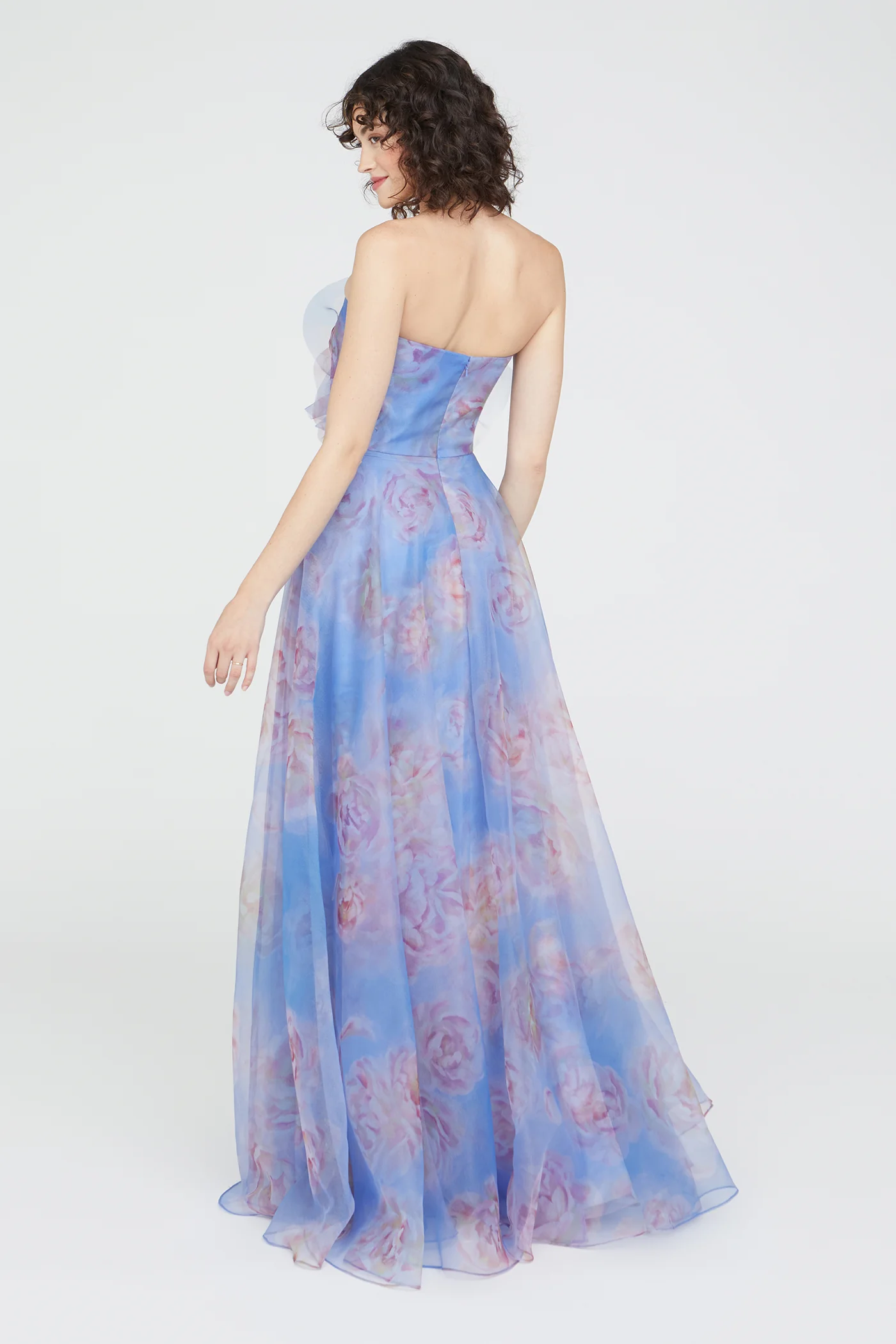 Kimberly Straples Organza Gown - Image 8