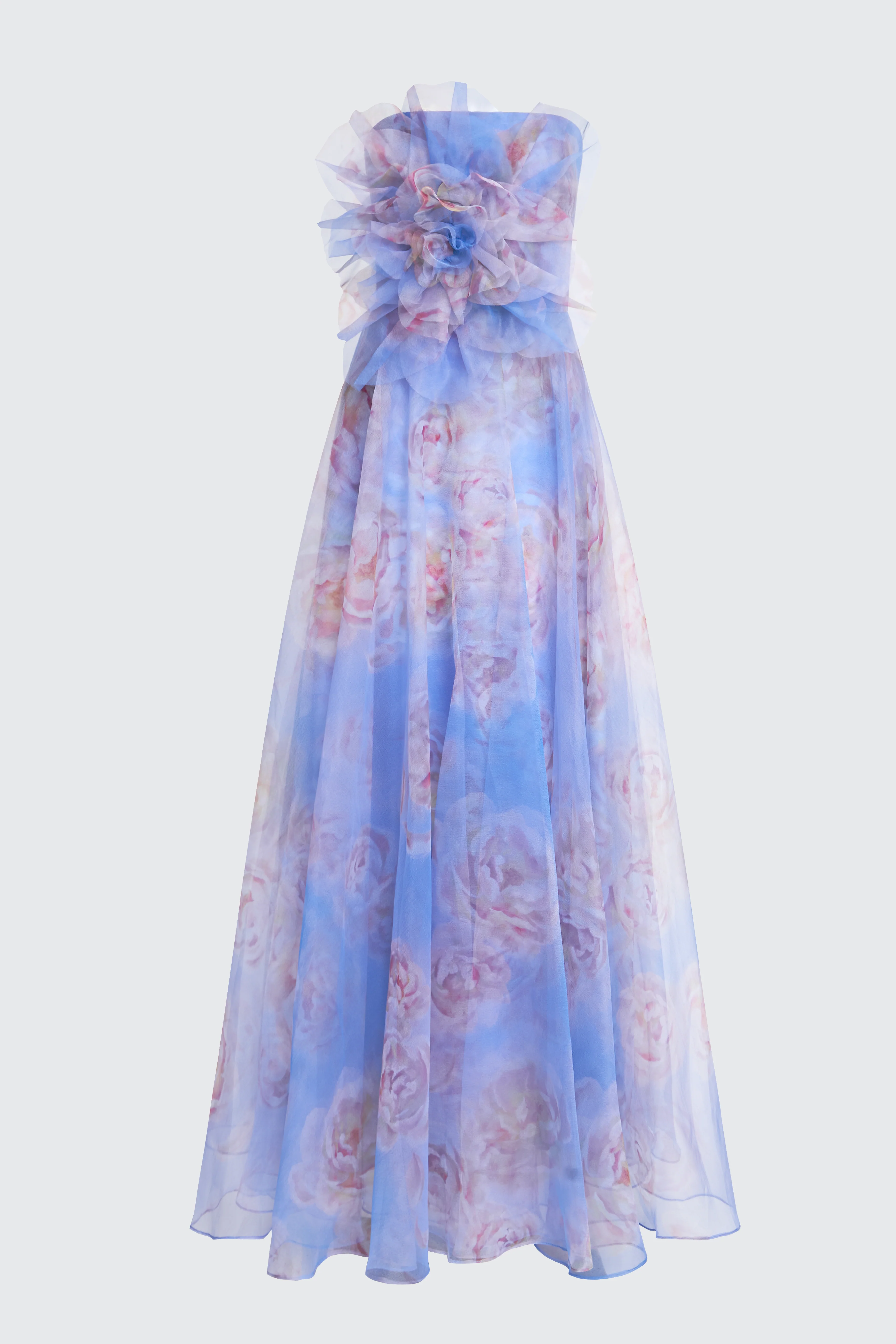Kimberly Straples Organza Gown - Image 9