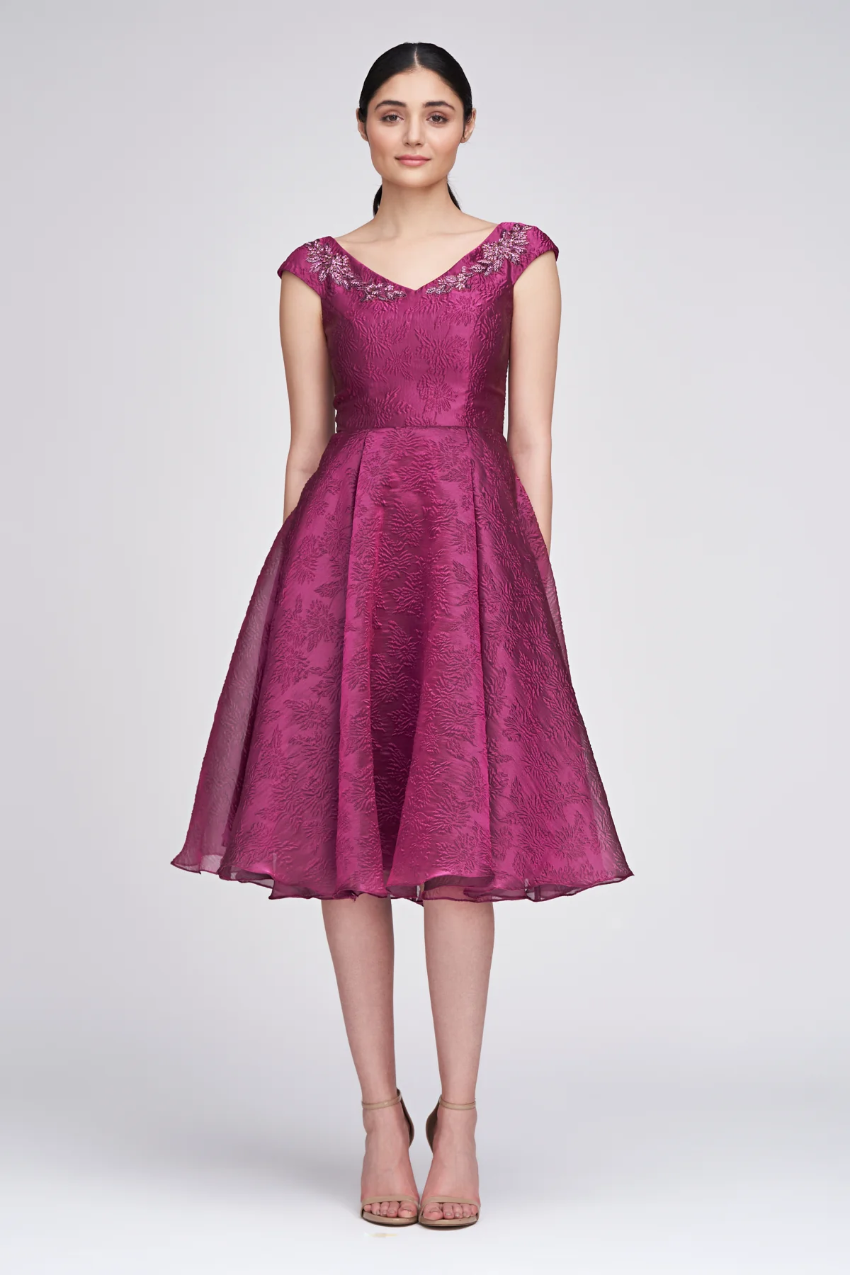 Kit Bateau Neck Cocktail Dress
