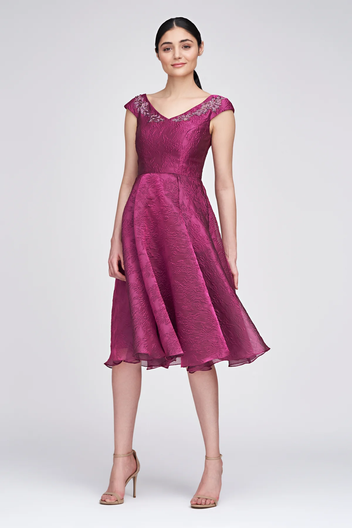 Kit Bateau Neck Cocktail Dress - Image 3