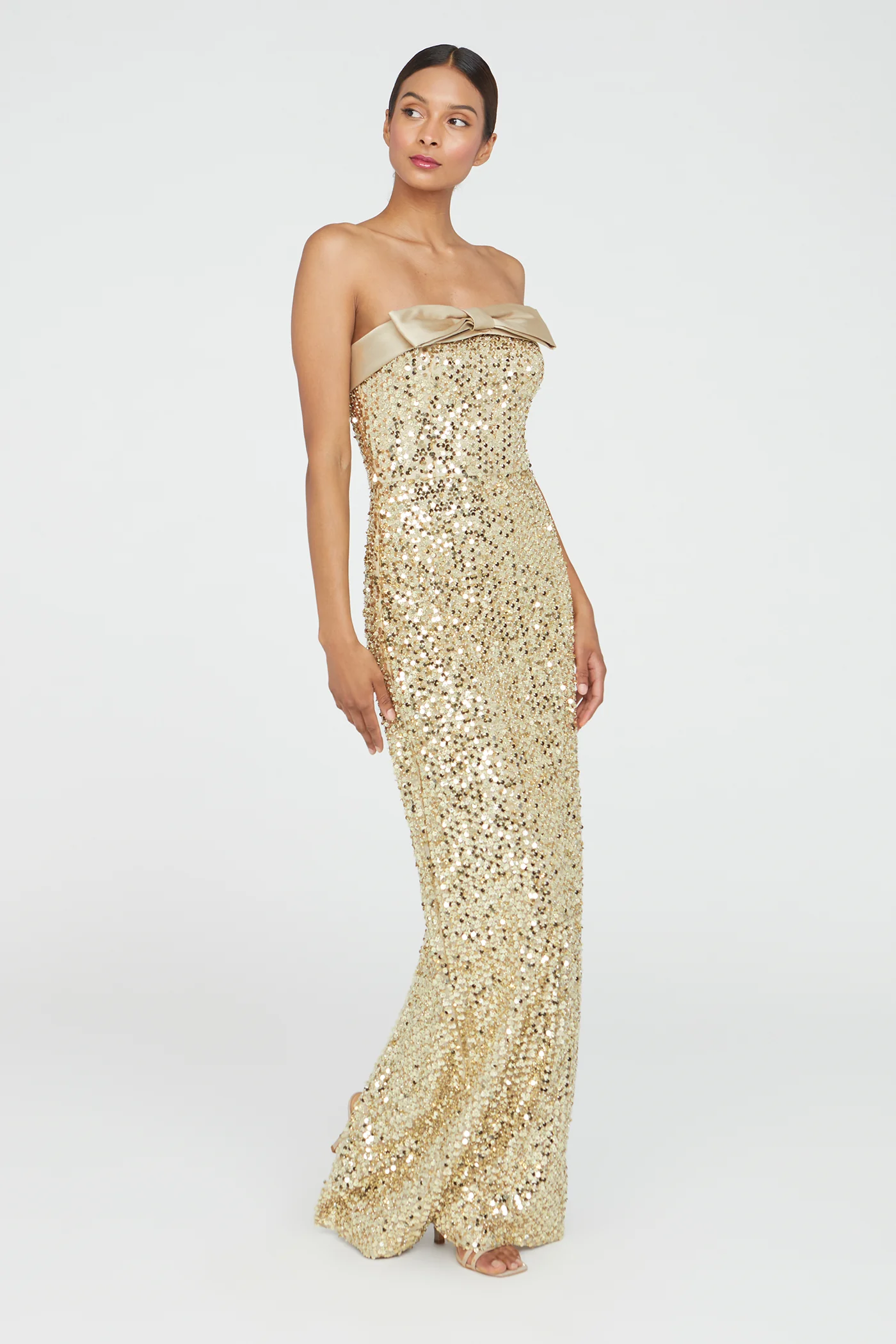 Lacie Sequin Column Gown - Image 3