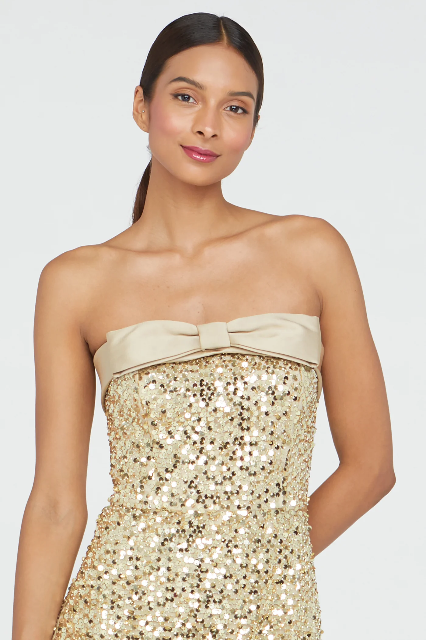 Lacie Sequin Column Gown - Image 4