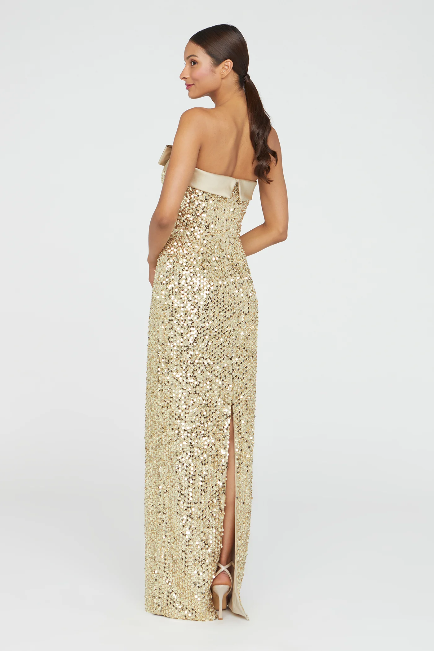 Lacie Sequin Column Gown - Image 8
