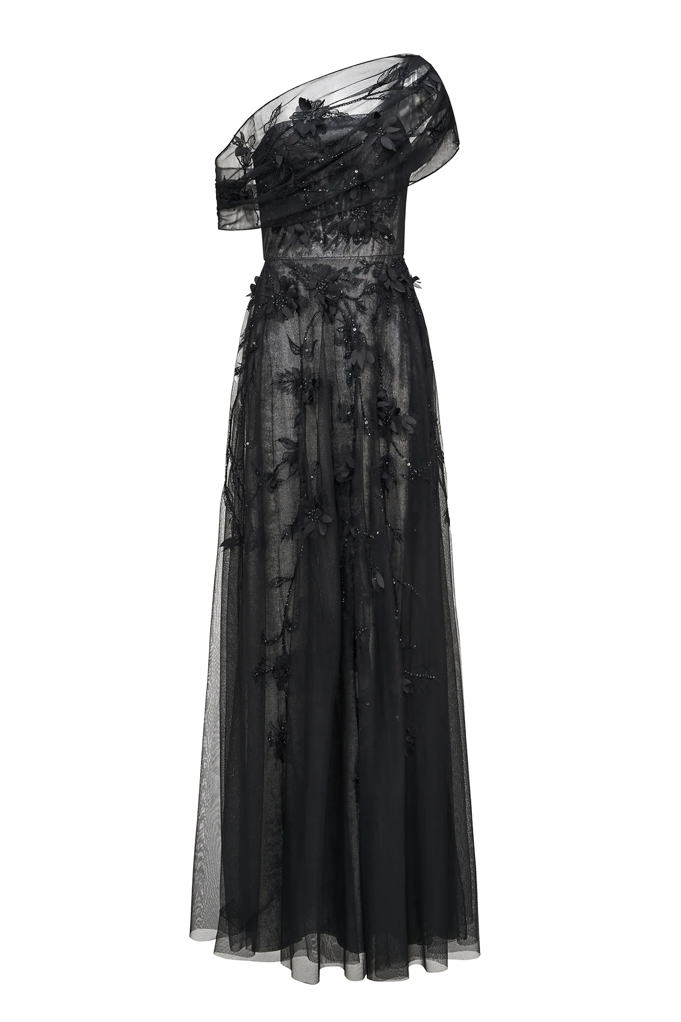 Lenora Petal Embroidered Gown - Image 10