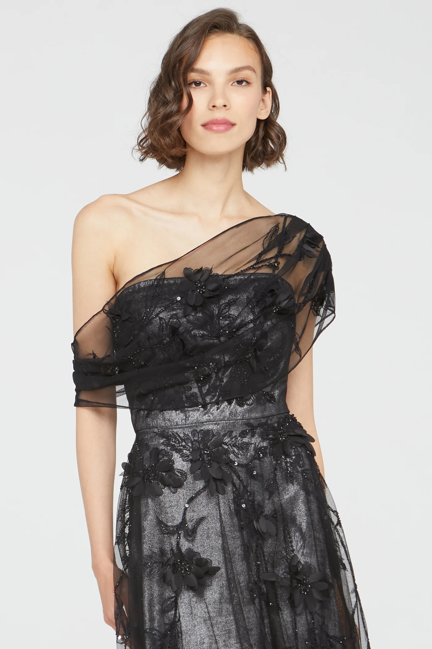 Lenora Petal Embroidered Gown - Image 4