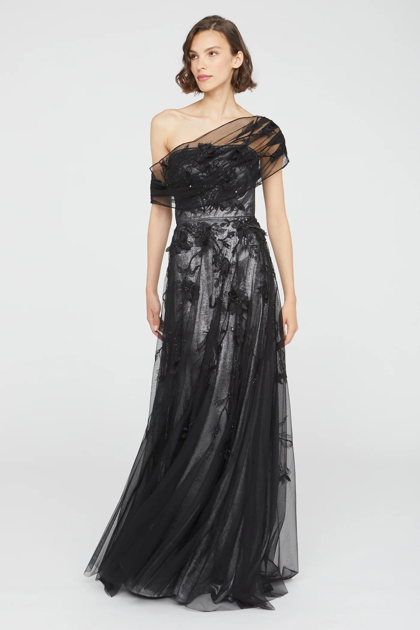 Lenora Petal Embroidered Gown - Image 5