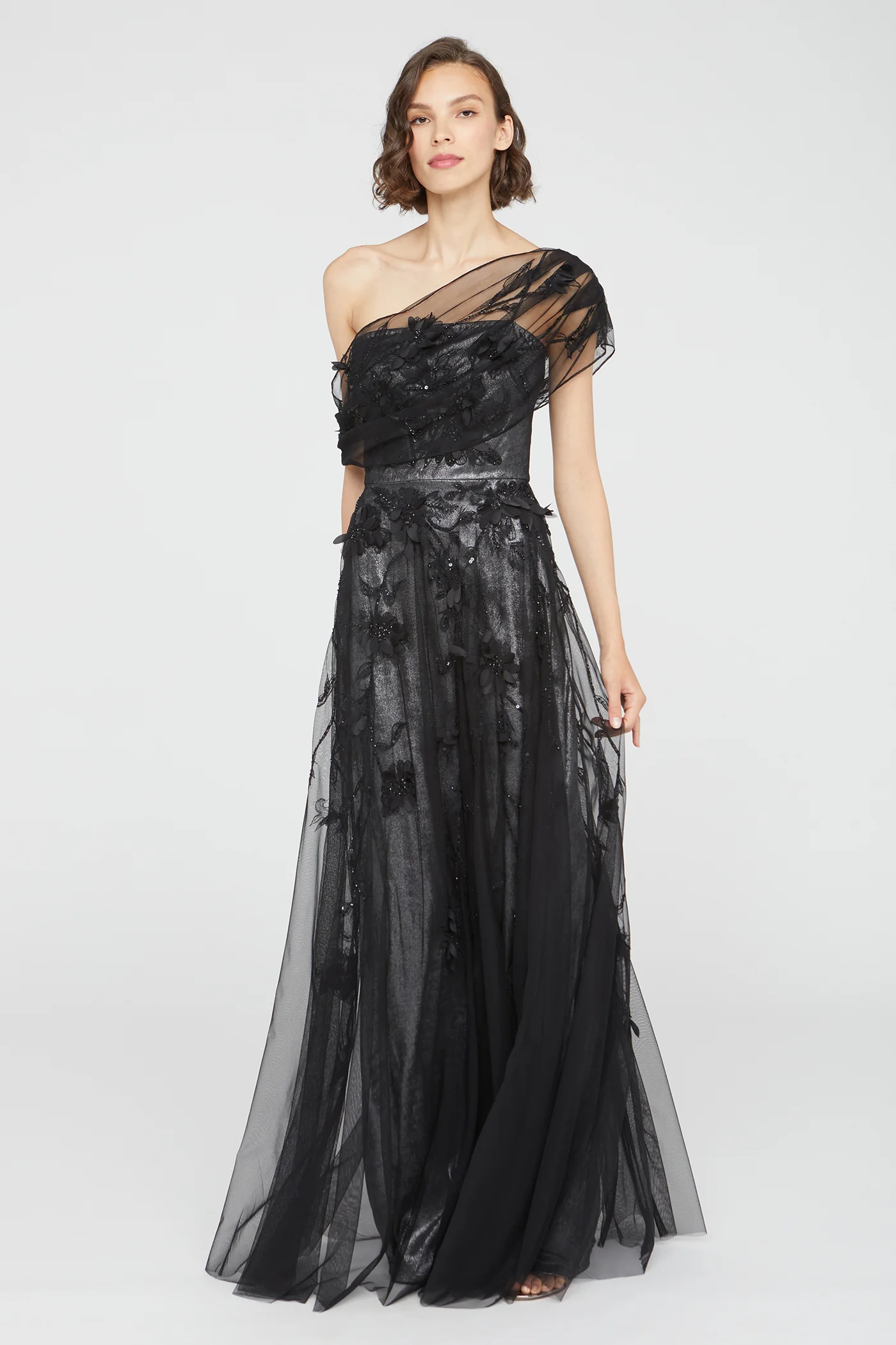Lenora Petal Embroidered Gown - Image 6
