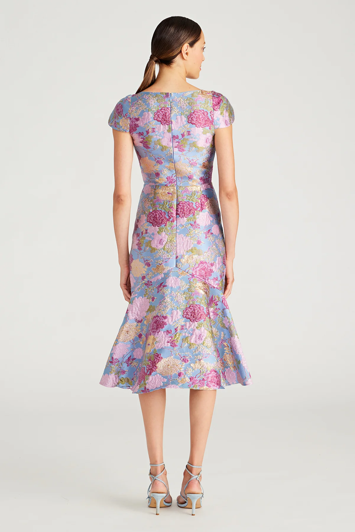 Logen Jacquard Cocktail Dress - Image 2