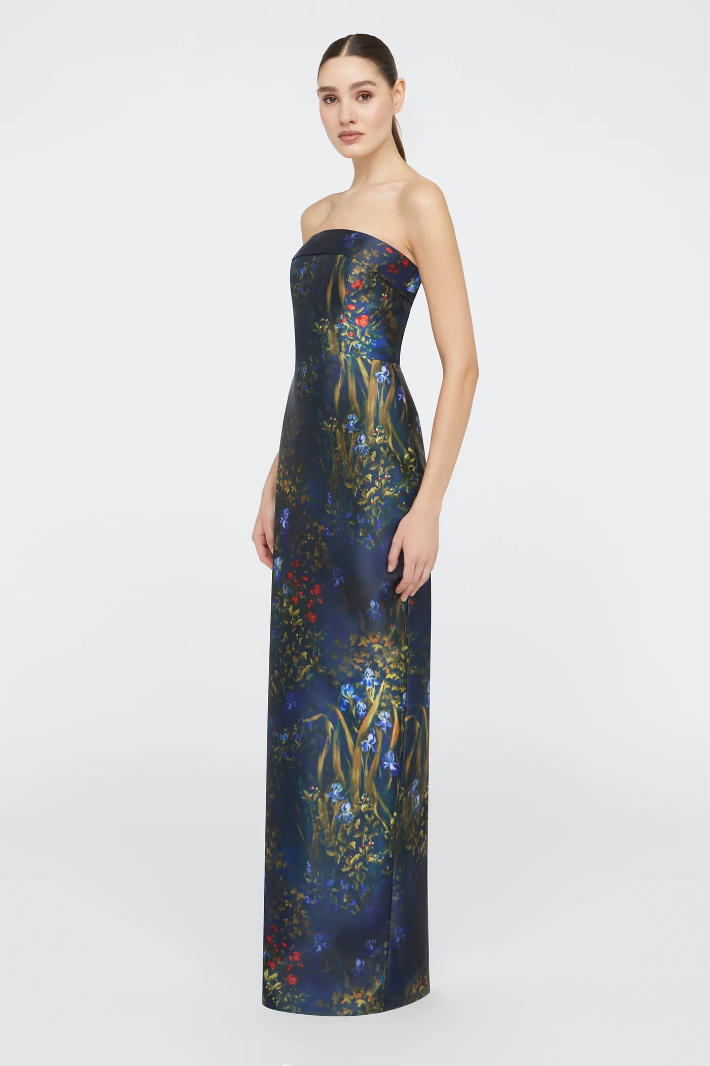 Lynette Strapless Column Gown - Image 3