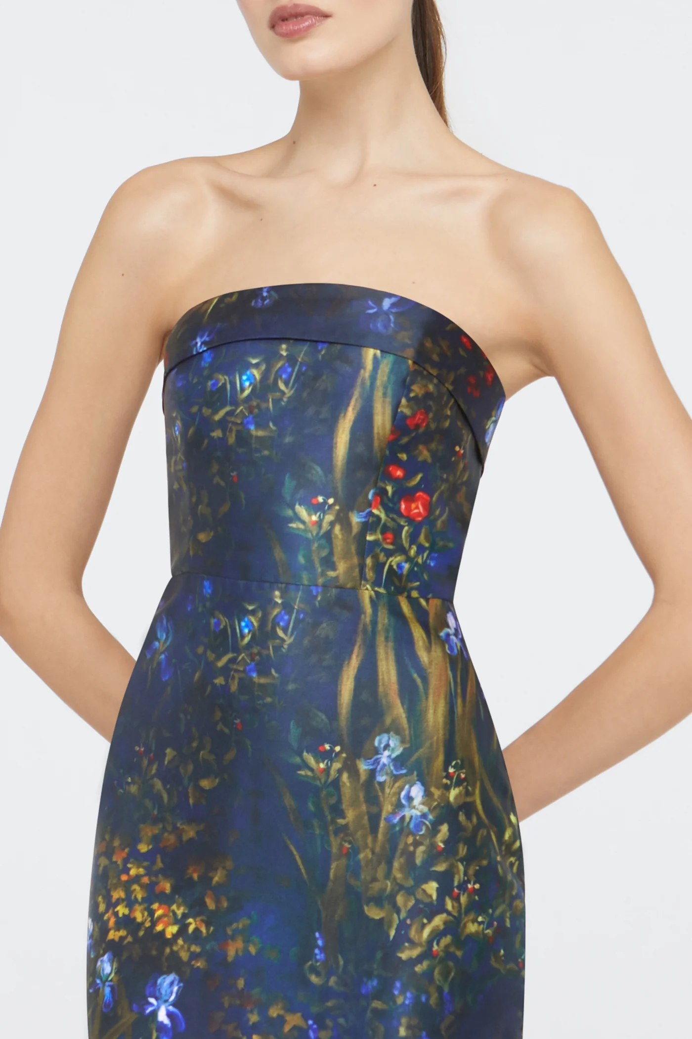 Lynette Strapless Column Gown - Image 4