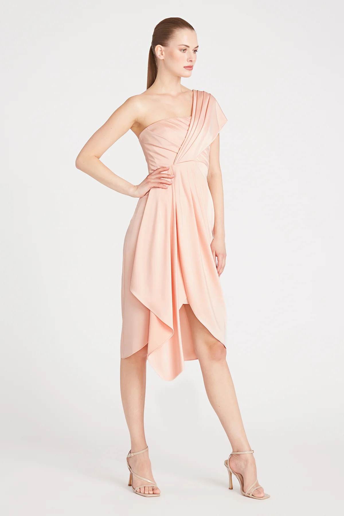 Maisy Draped Cocktail Dress - Image 3