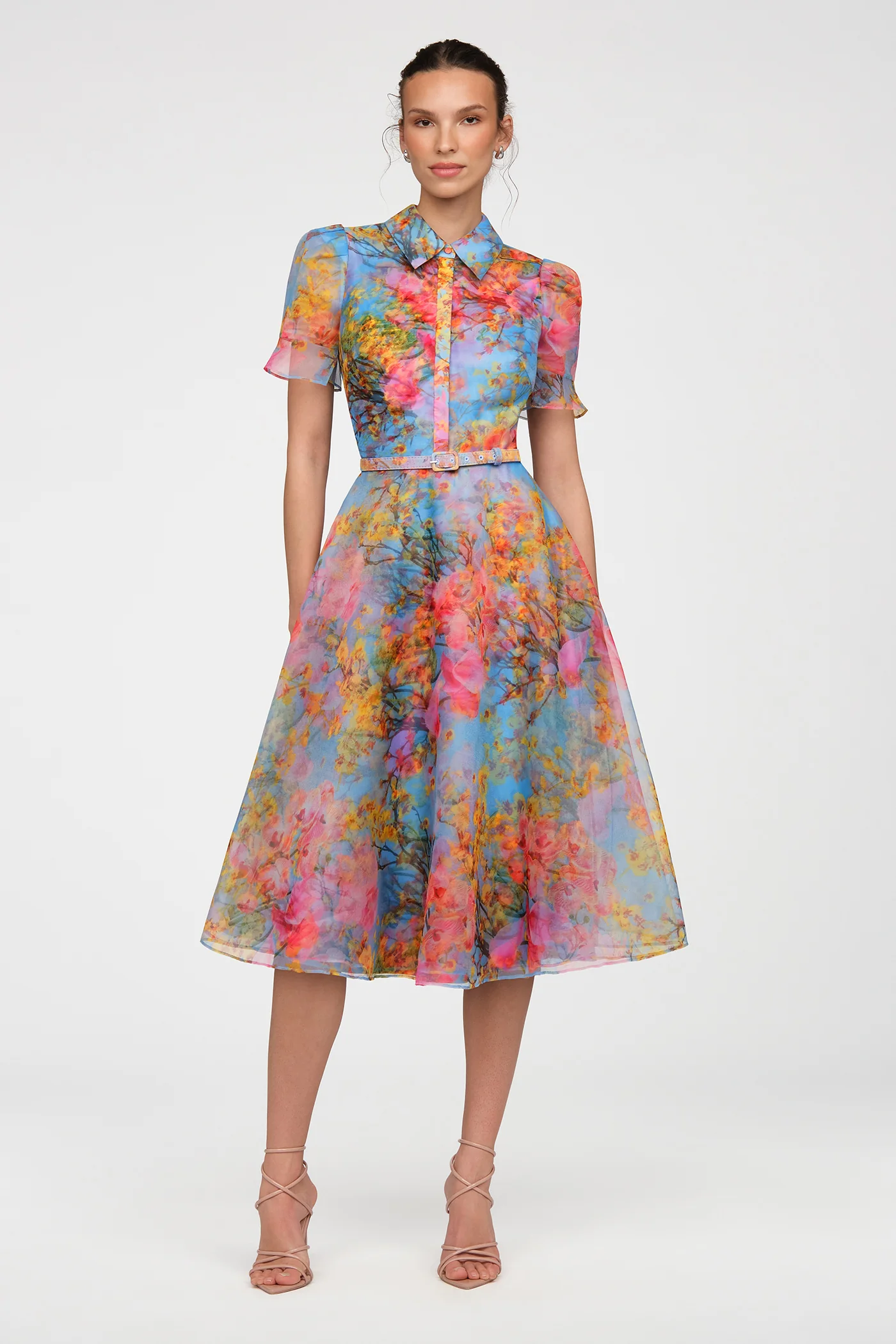 Marcel Organza Shirt Dress