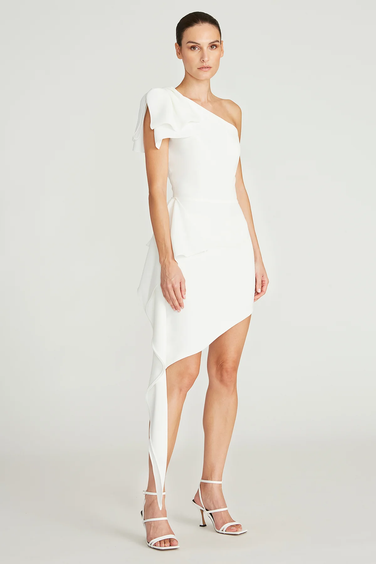 Margret Crepe Cocktail Dress - Image 3