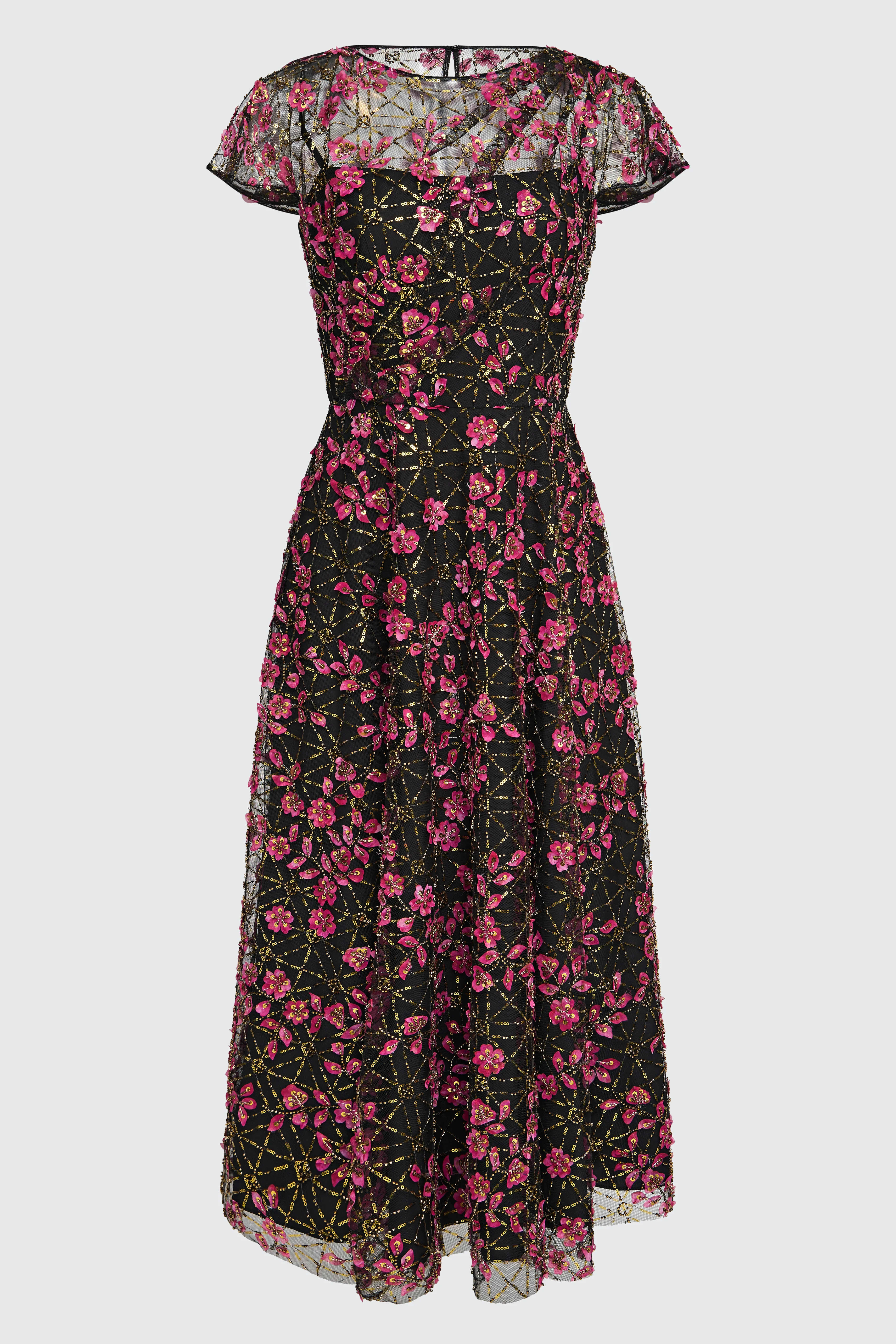 Mariah Beaded Cocktail Dress - Image 10