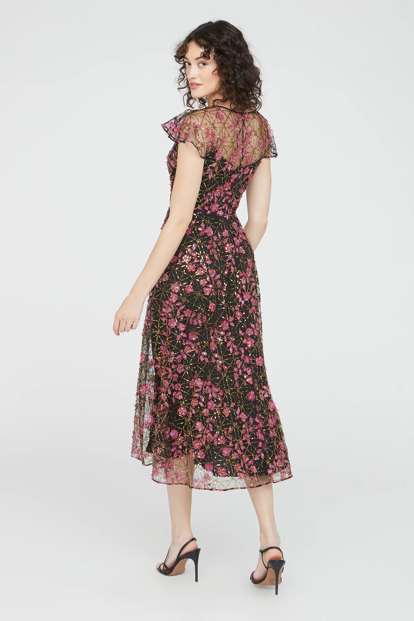 Mariah Beaded Cocktail Dress - Image 8