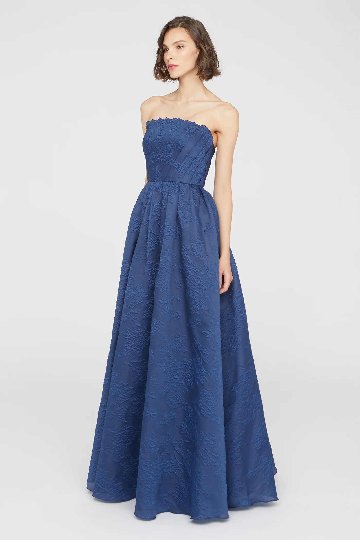 Mariana Fan Fold Bodice Gown - Image 3