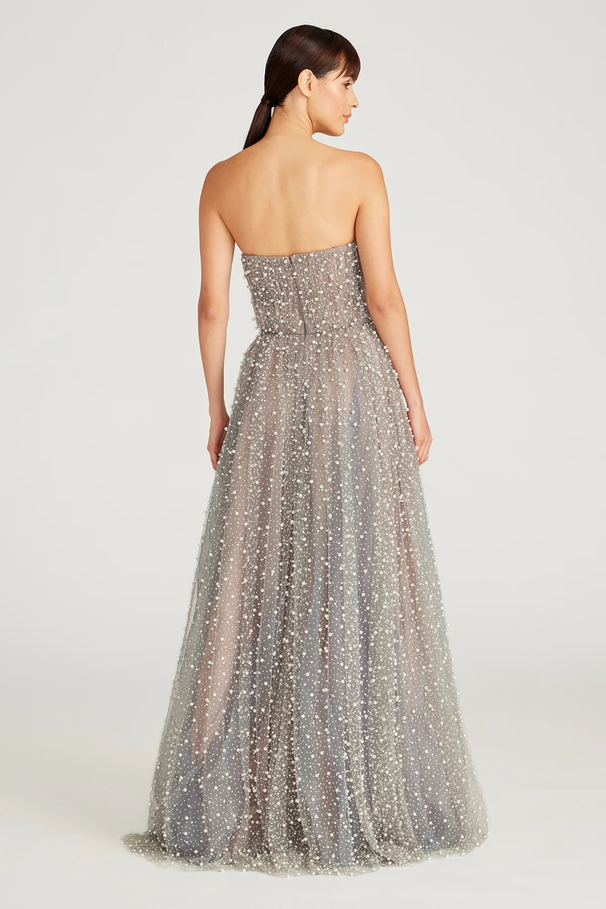 Marilyn Strapless Glimmer Gown - Image 2