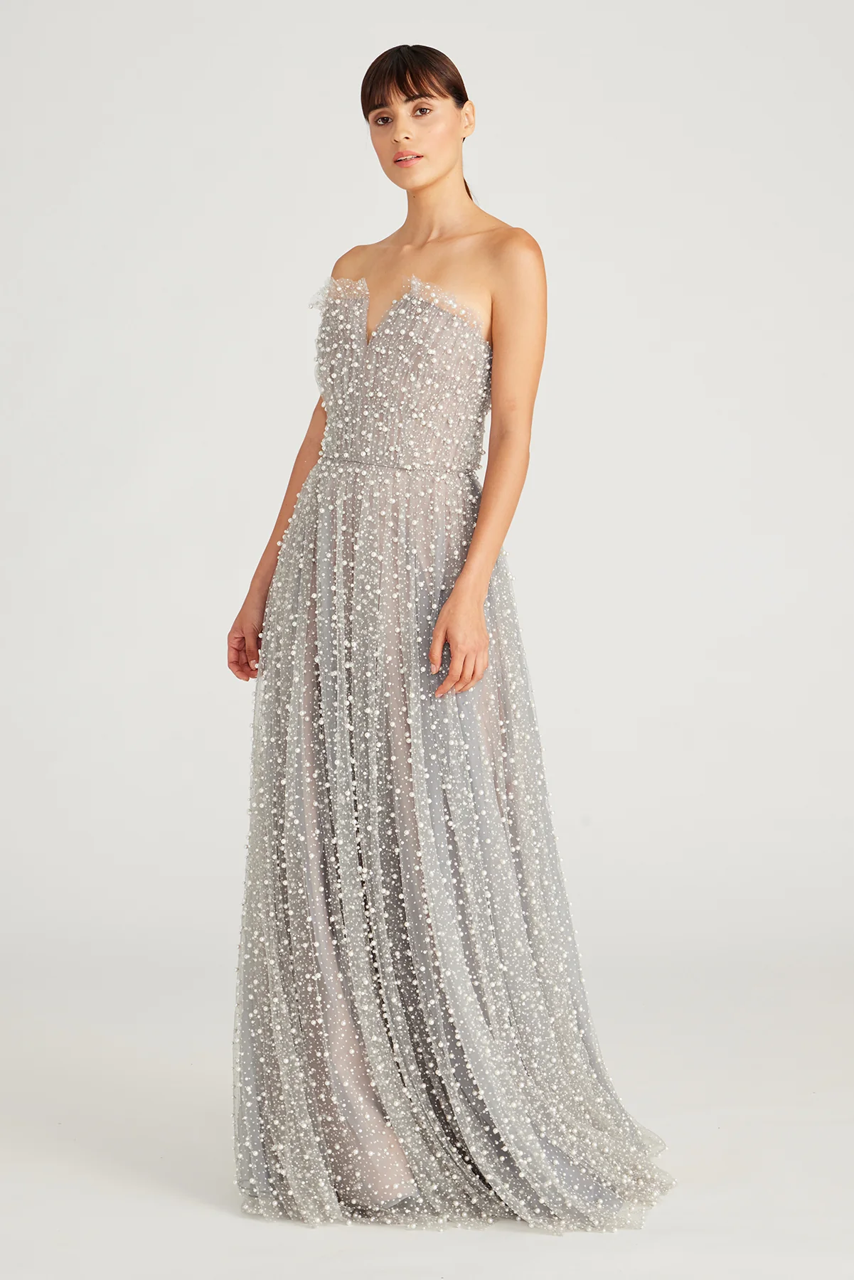 Marilyn Strapless Glimmer Gown - Image 3