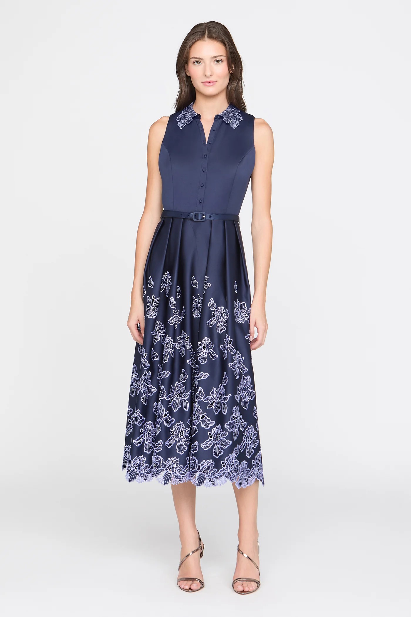 Merisel Sleeveless Shirt Dress - Image 5