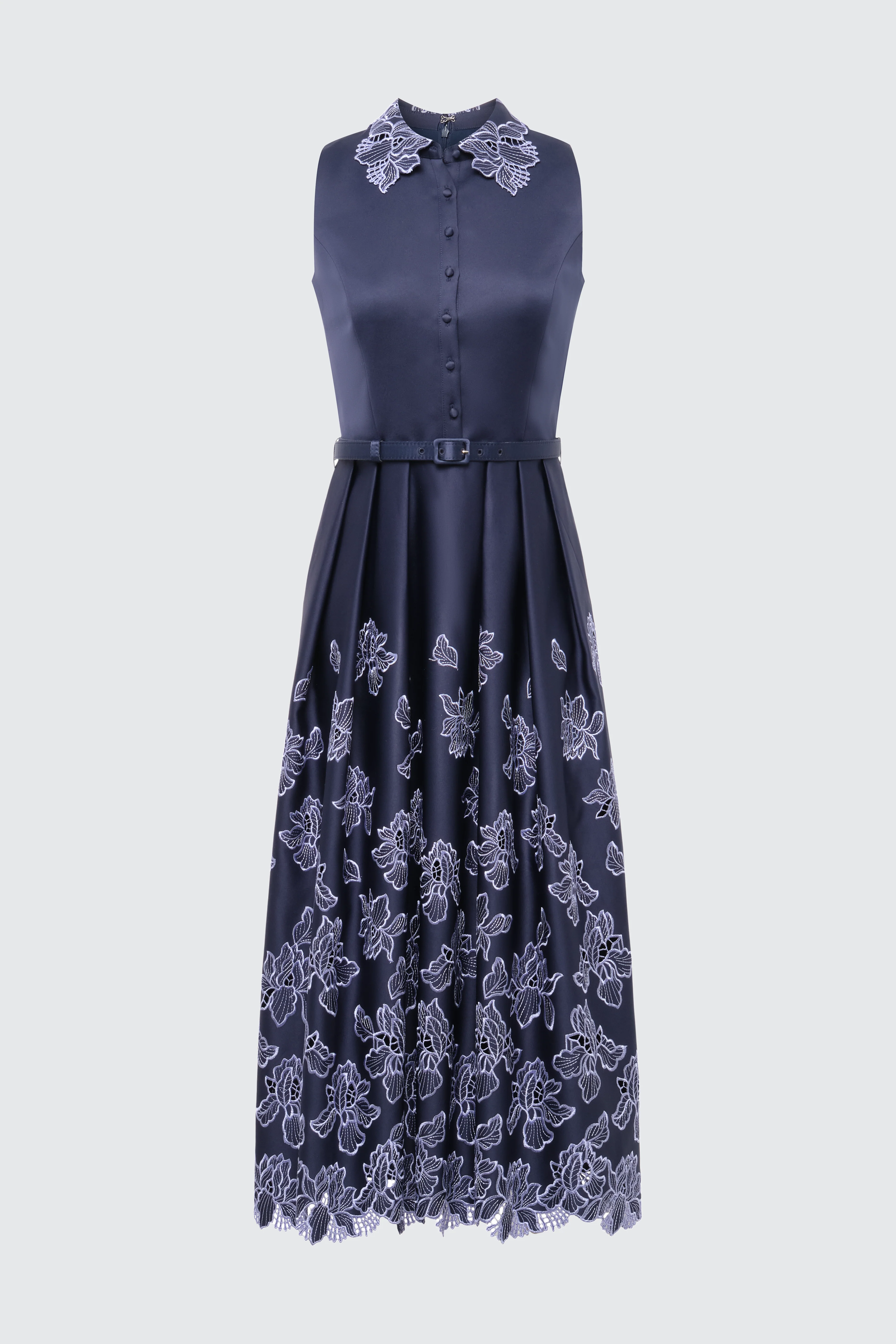 Merisel Sleeveless Shirt Dress - Image 9