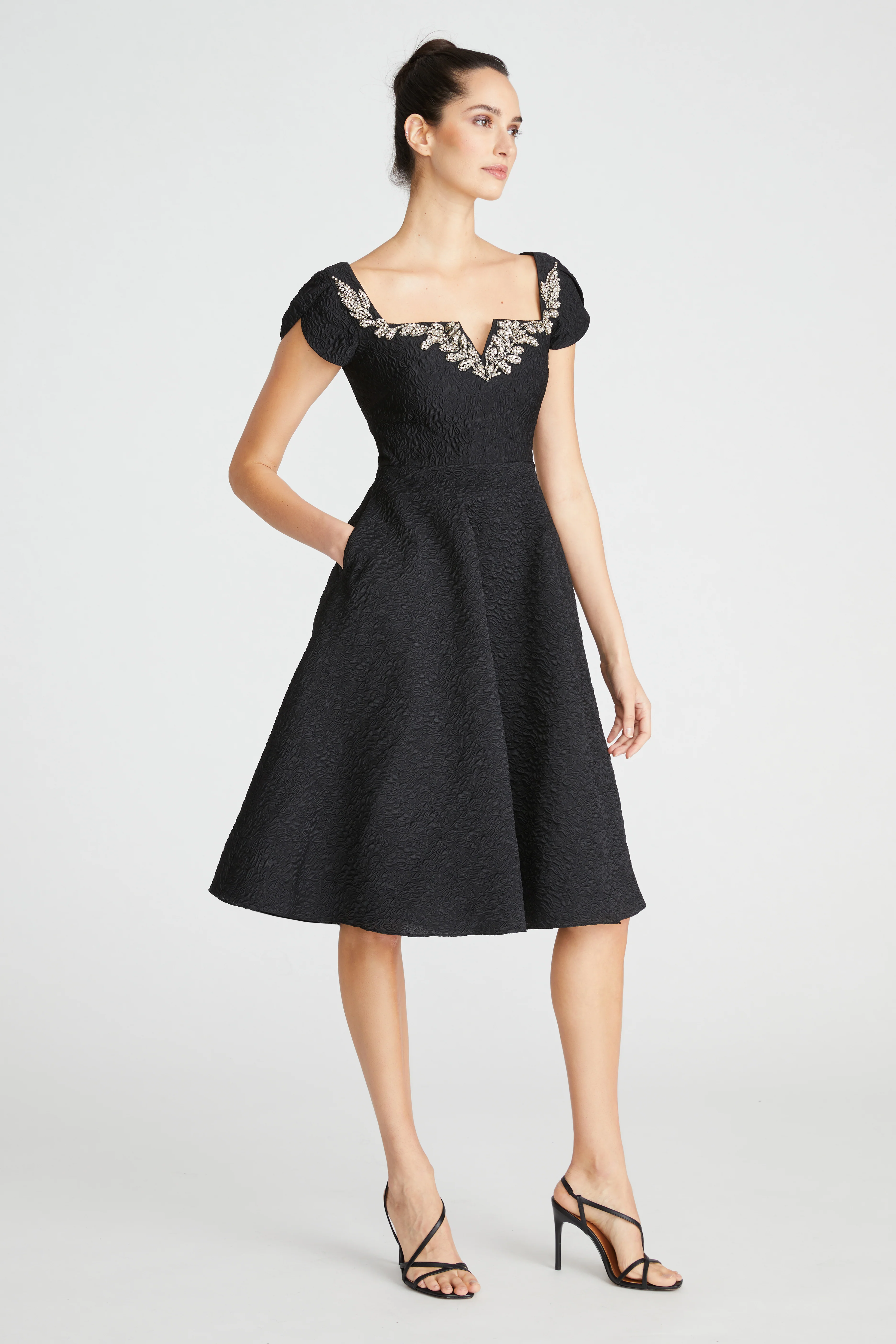 Milena A Line Cocktail Dress - Image 3