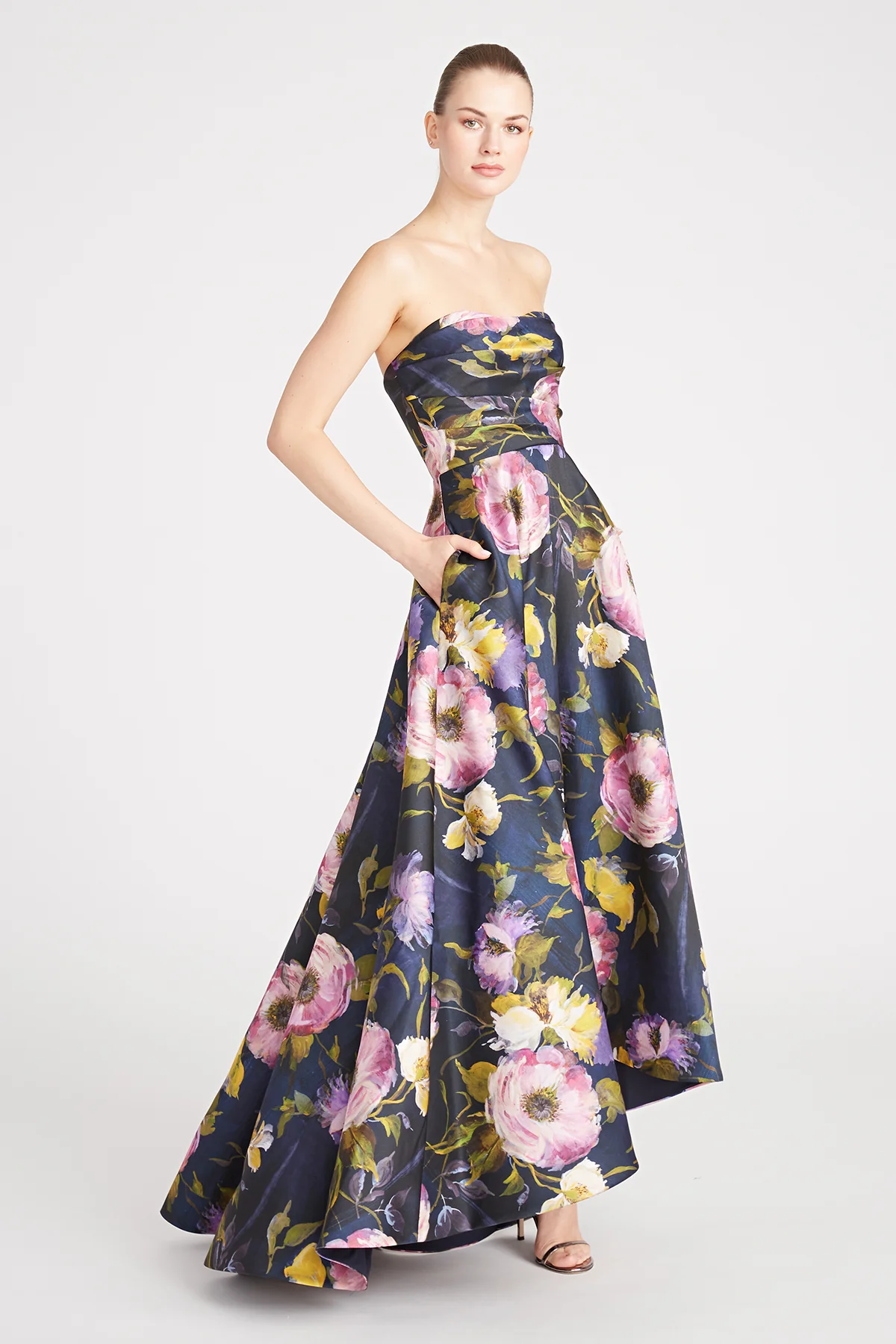 Mirabel Strapless A Line Gown - Image 3
