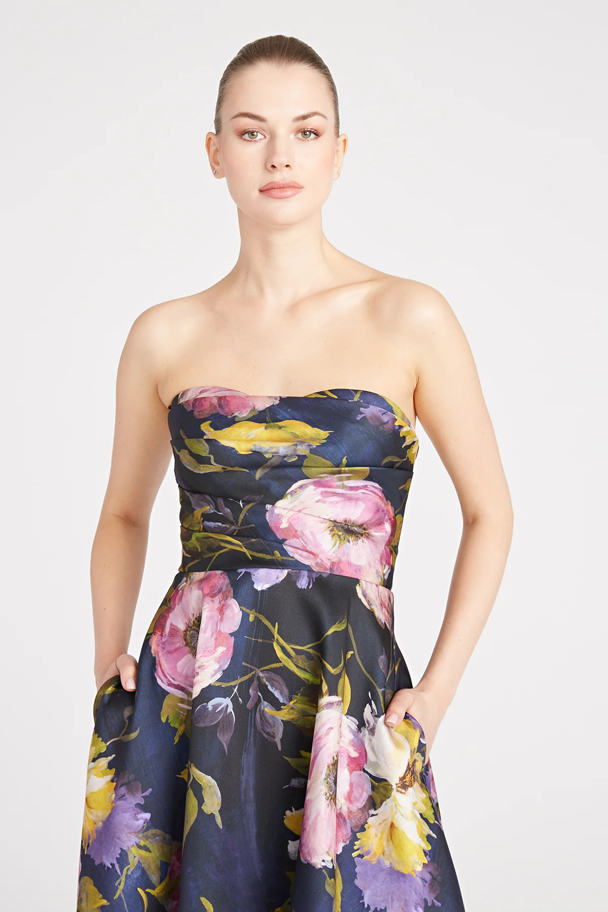 Mirabel Strapless A Line Gown - Image 4