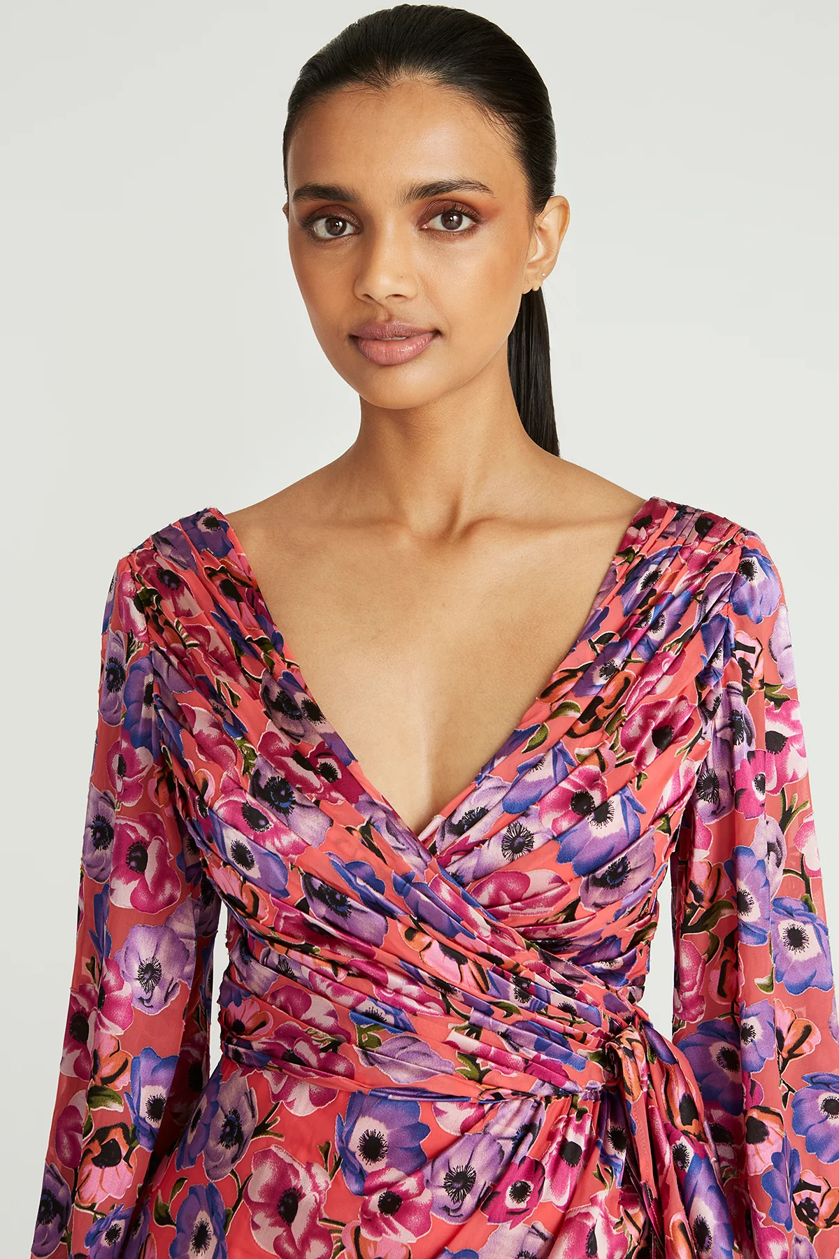 Monika Draped Cocktail Dress - Image 4