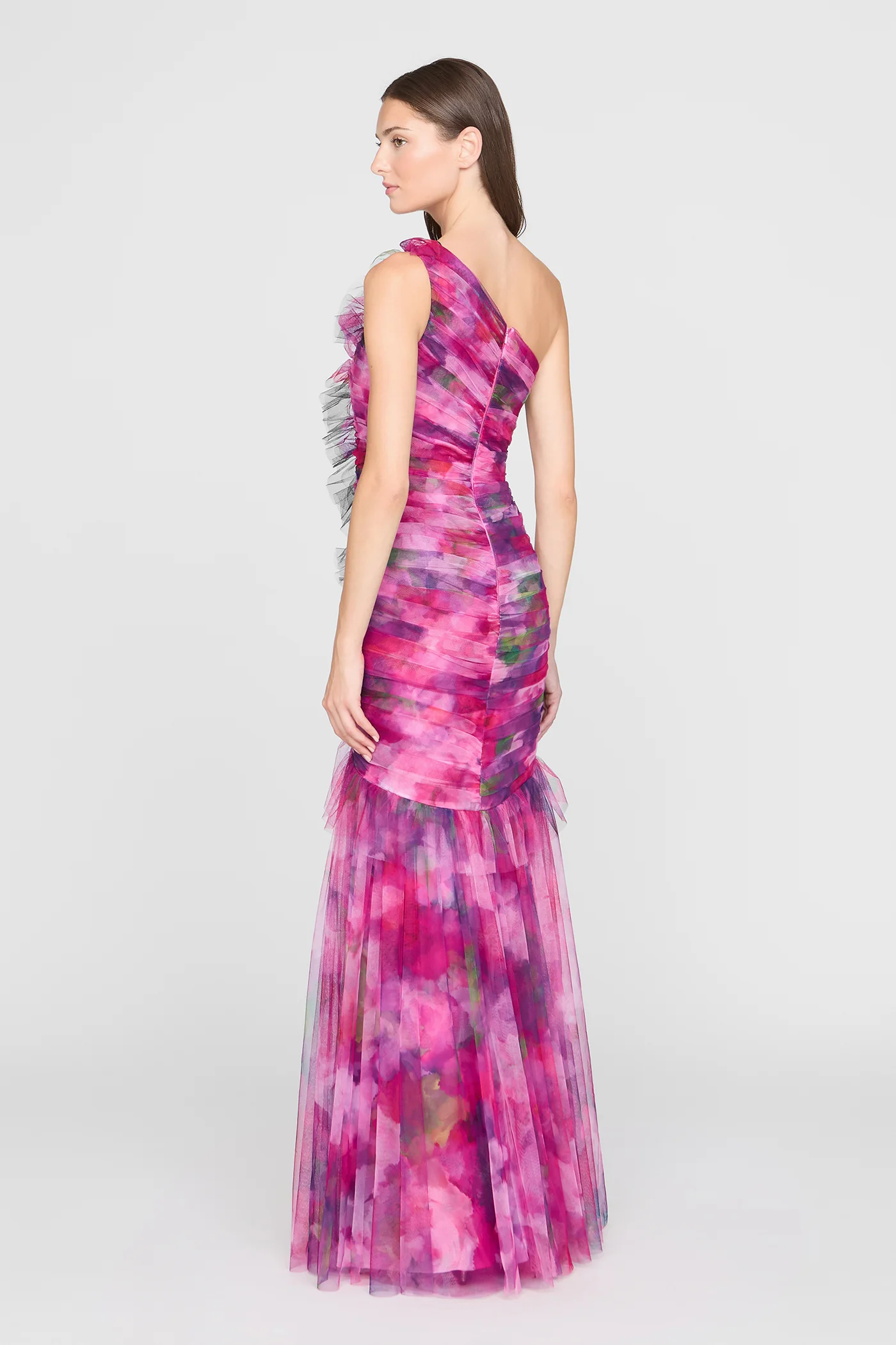 Myrtle One Shoulder Gown - Image 3