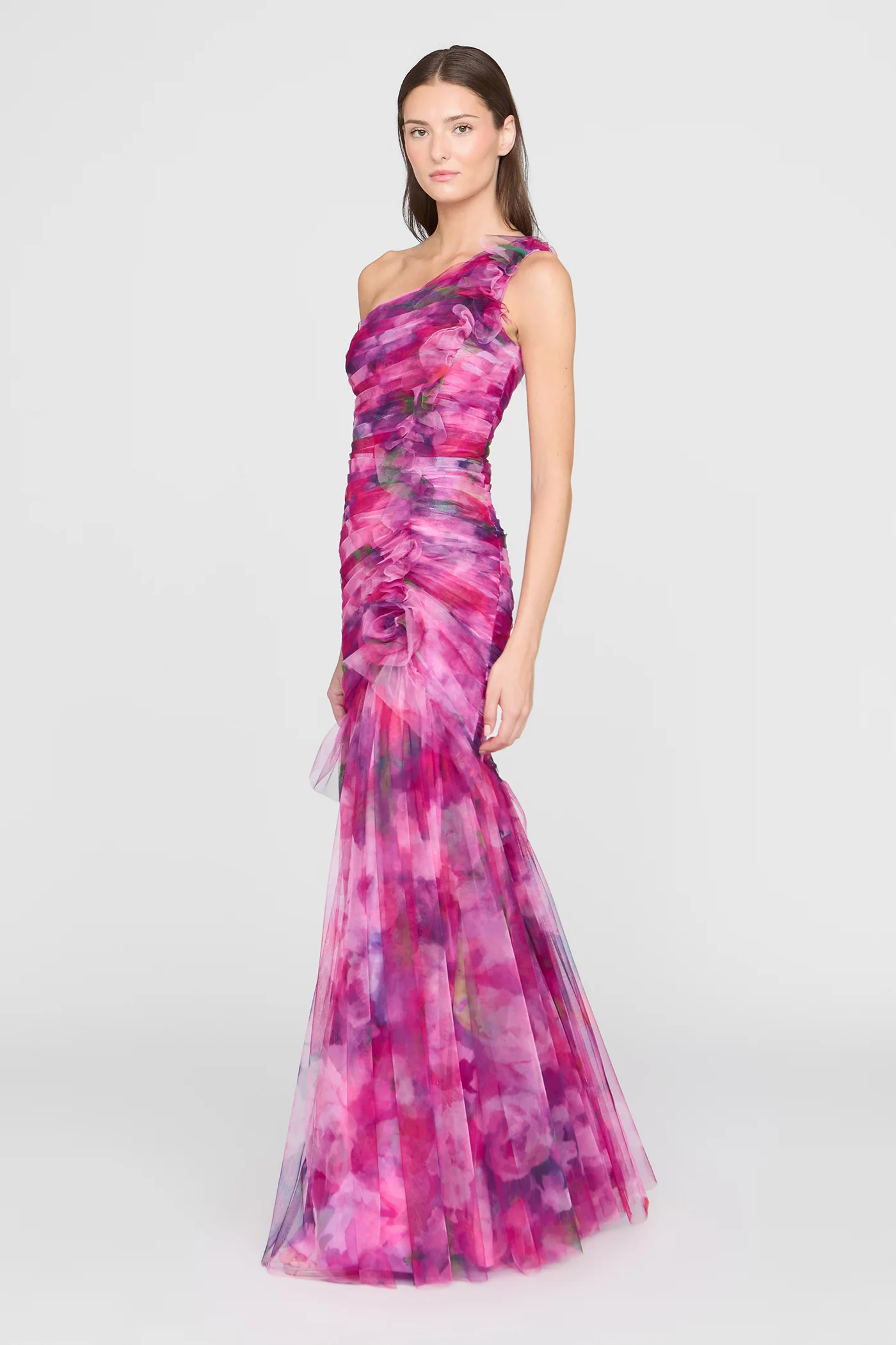 Myrtle One Shoulder Gown - Image 6
