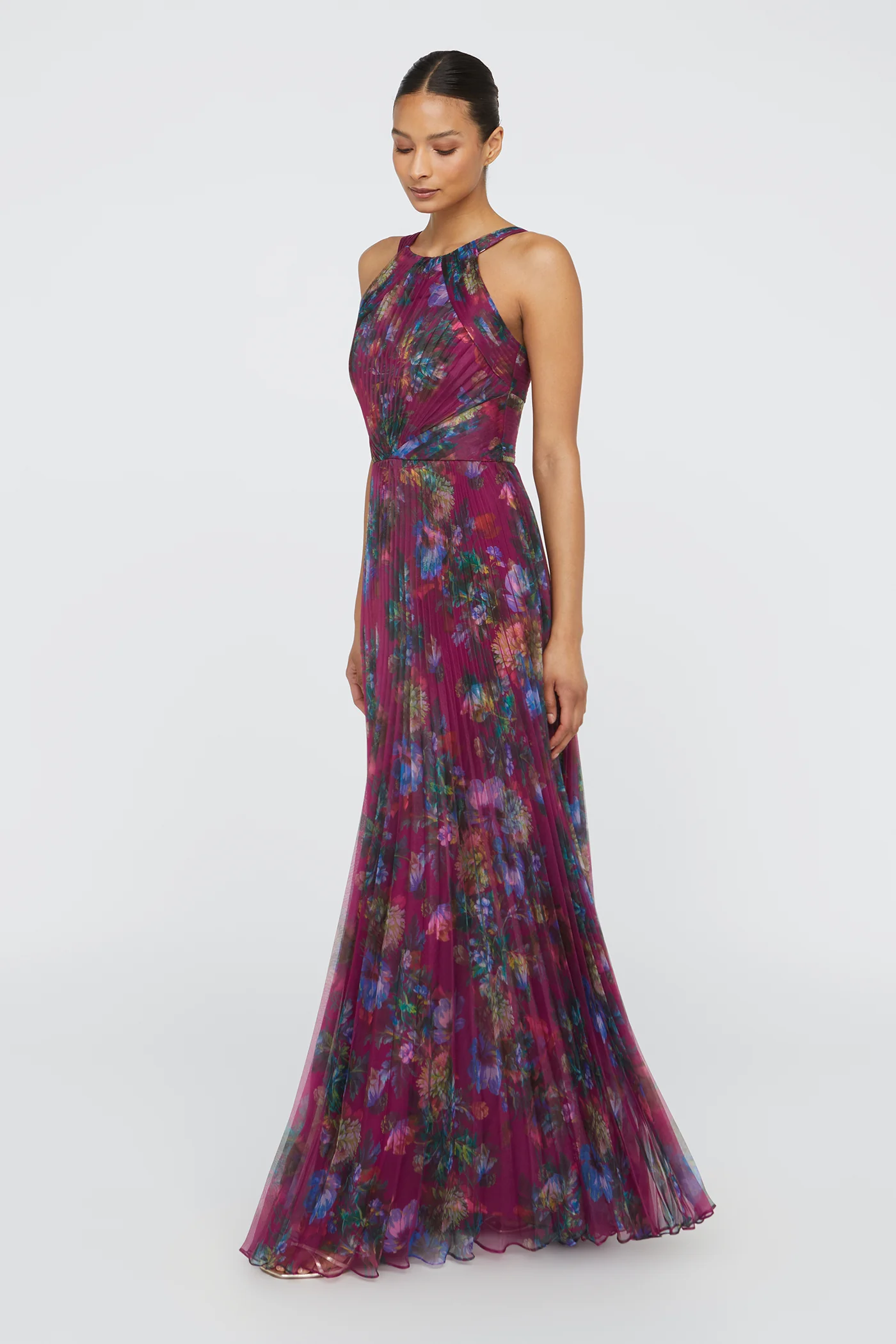 Naveen Pleated Gown - Image 3