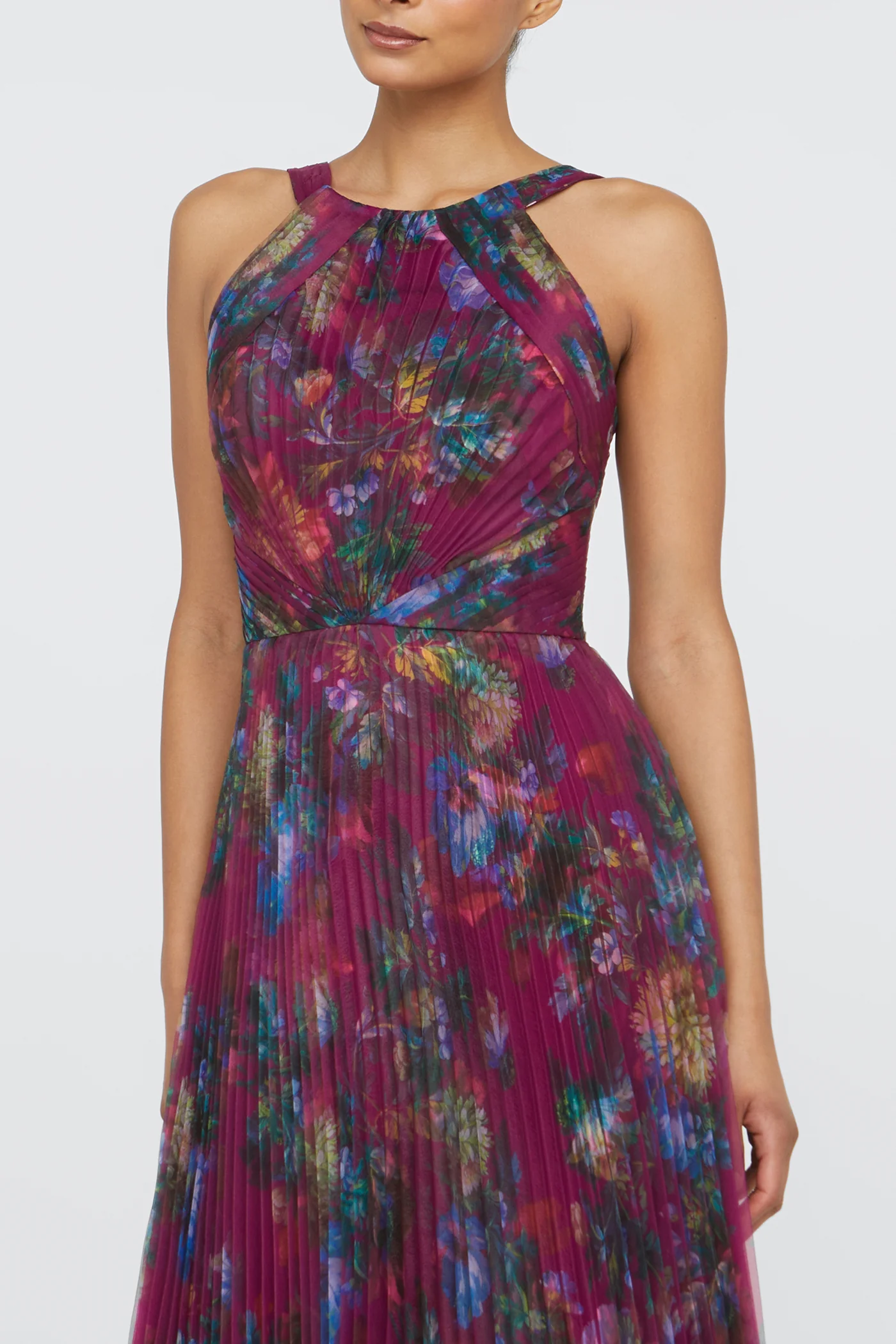 Naveen Pleated Gown - Image 4