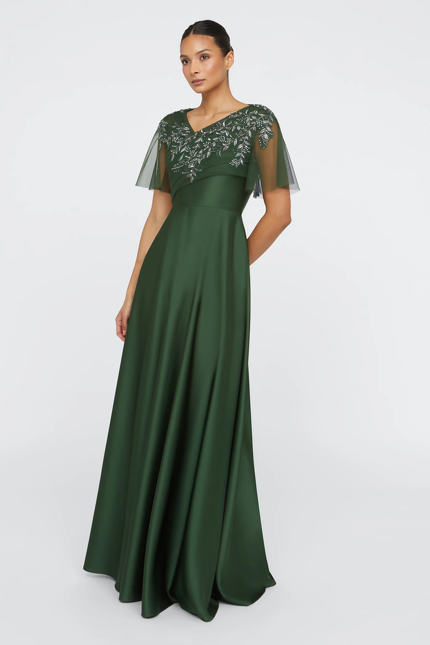 Nerissa Beaded Gown - Image 3